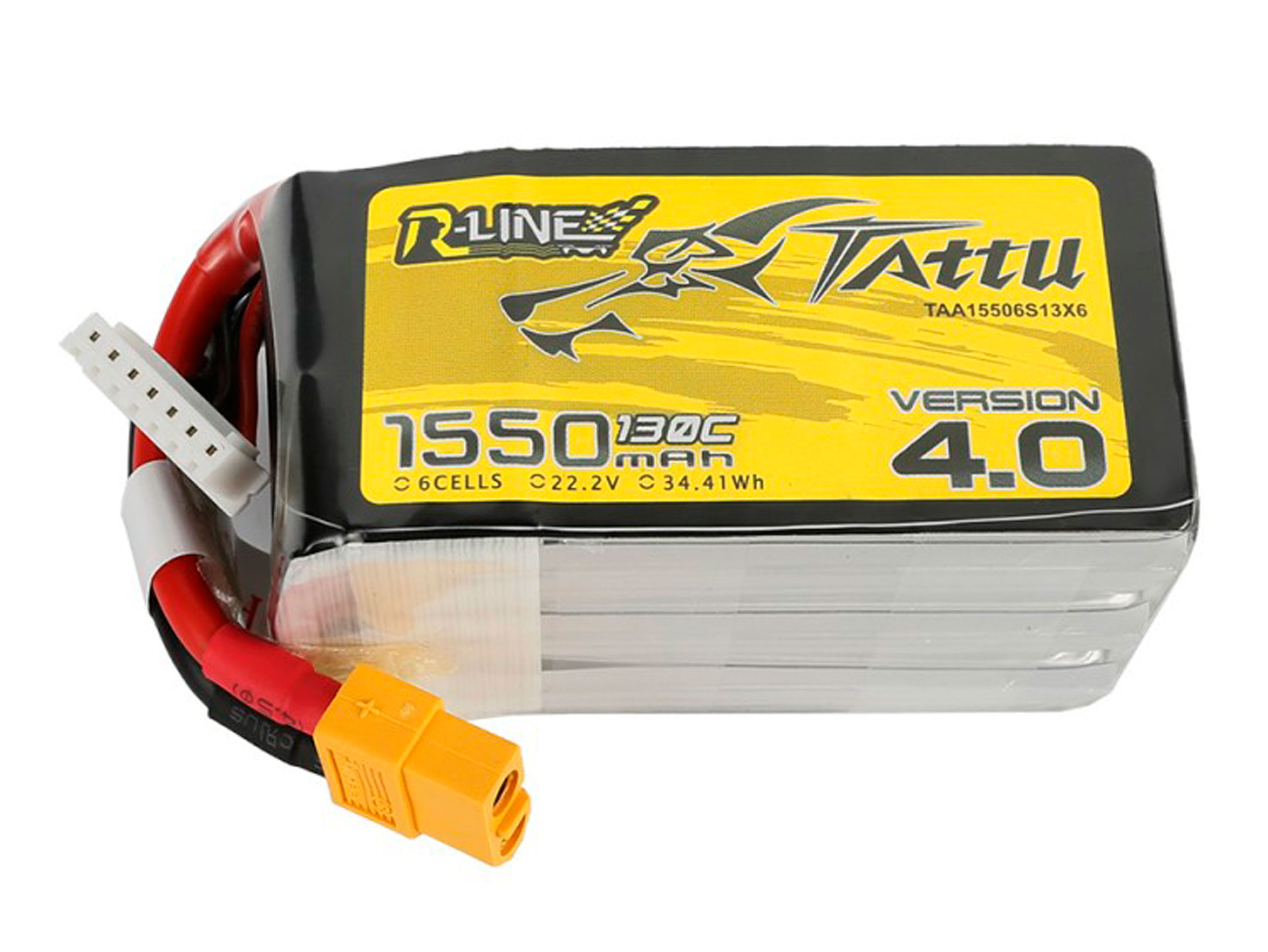 Акумулятор TATTU R-Line V4.0 1550mAh 6S 130C (світлина #1)