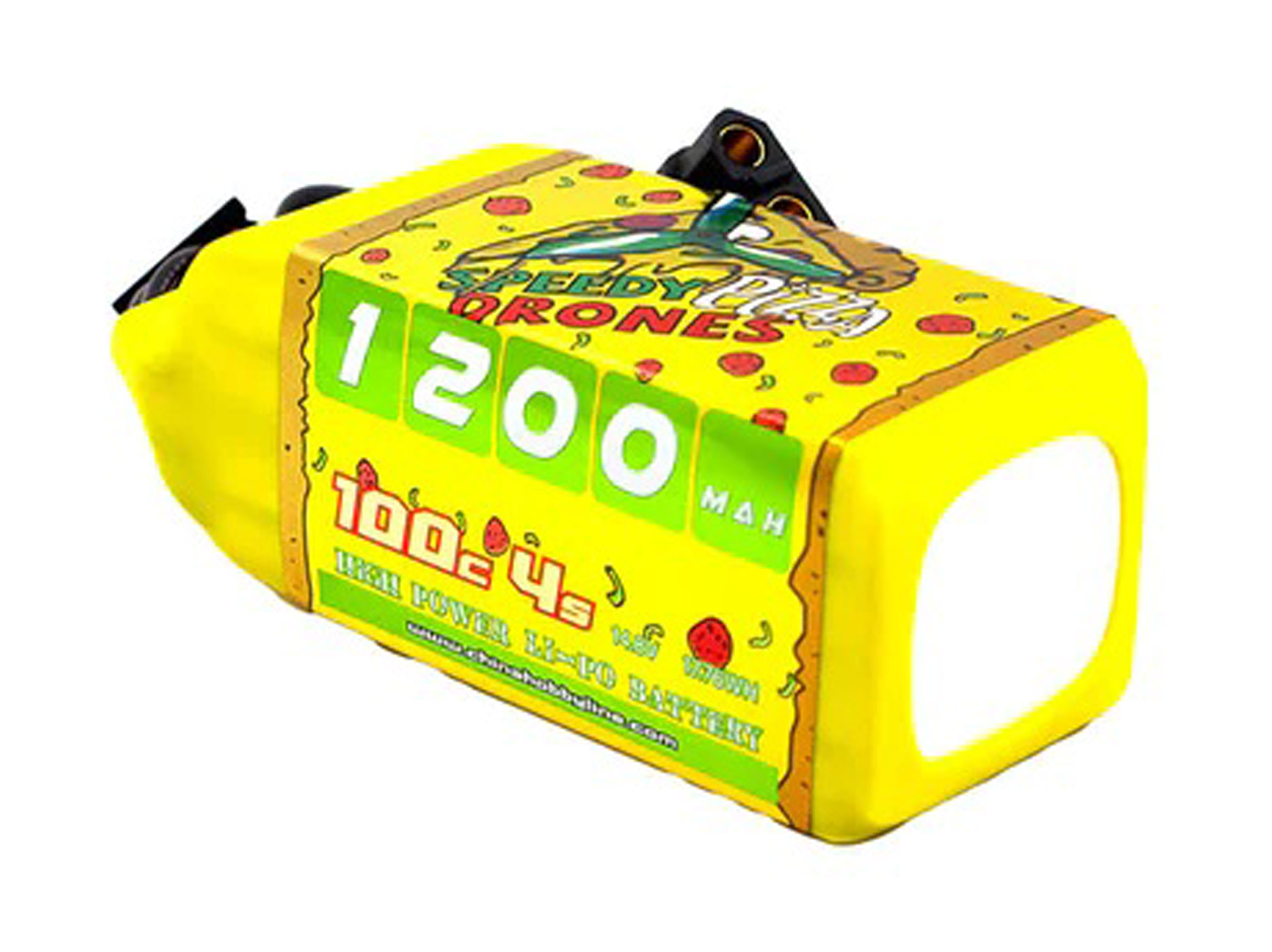 Акумулятор CNHL 1200mAh 4S 120C (Speedy Pizza Drones) (світлина #2)