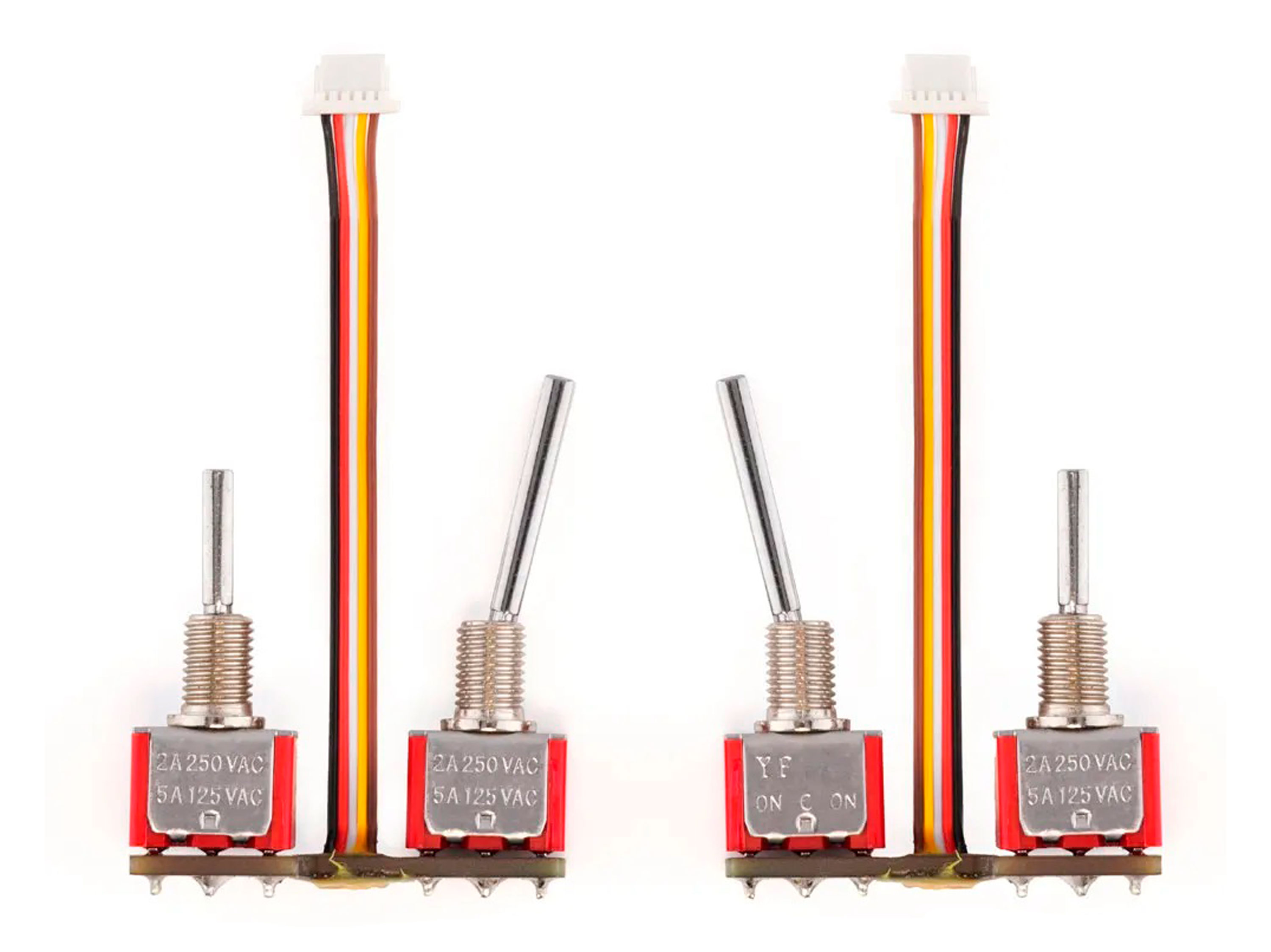 Комплект перемикачів в зборі для Radiomaster TX16S (SF+SH Reverse) (світлина #1)