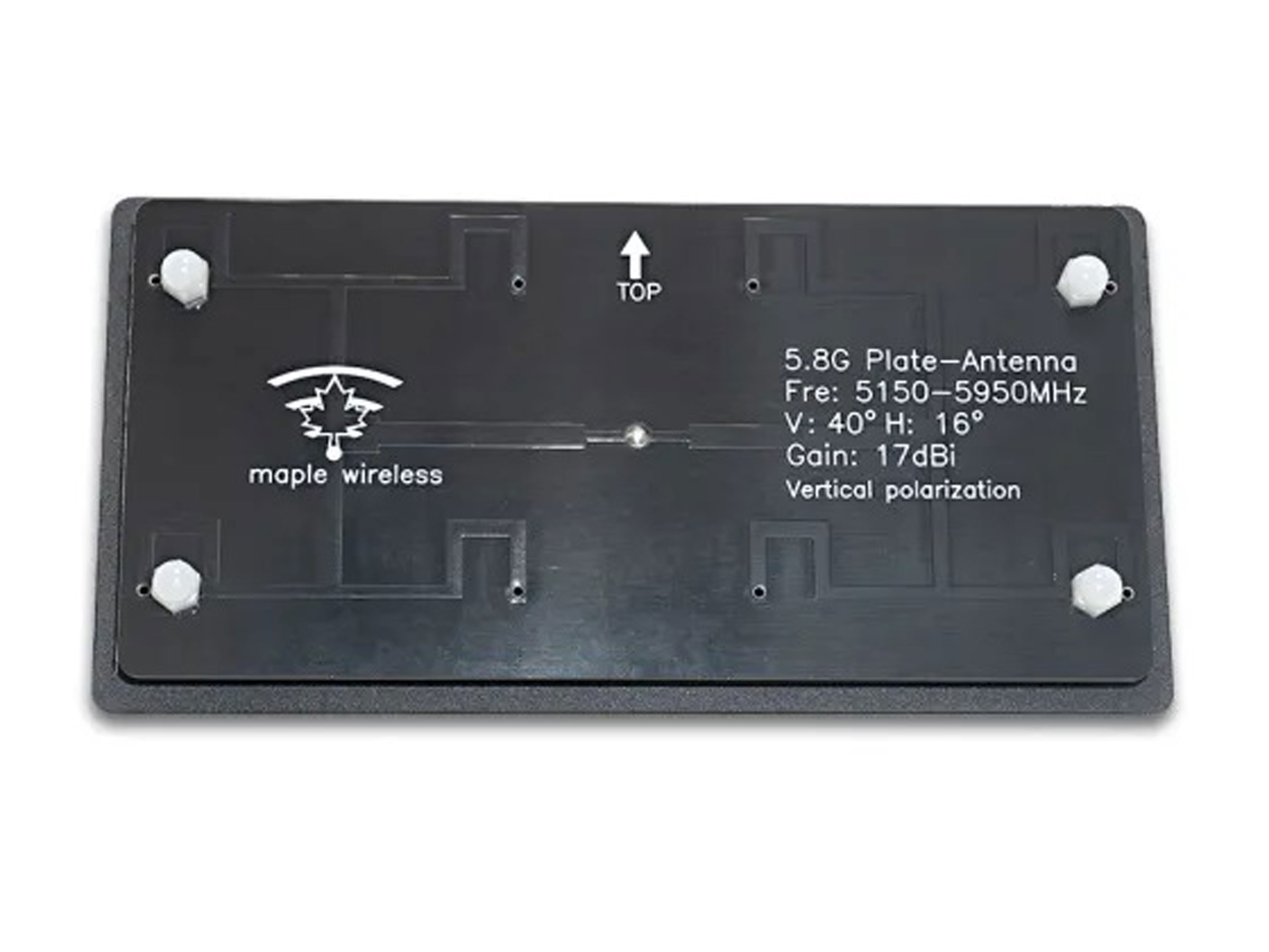 Патч антена Maple Wireless для SIYI HM30 17dBi 5.8ГГц (RP-SMA) (світлина #1)