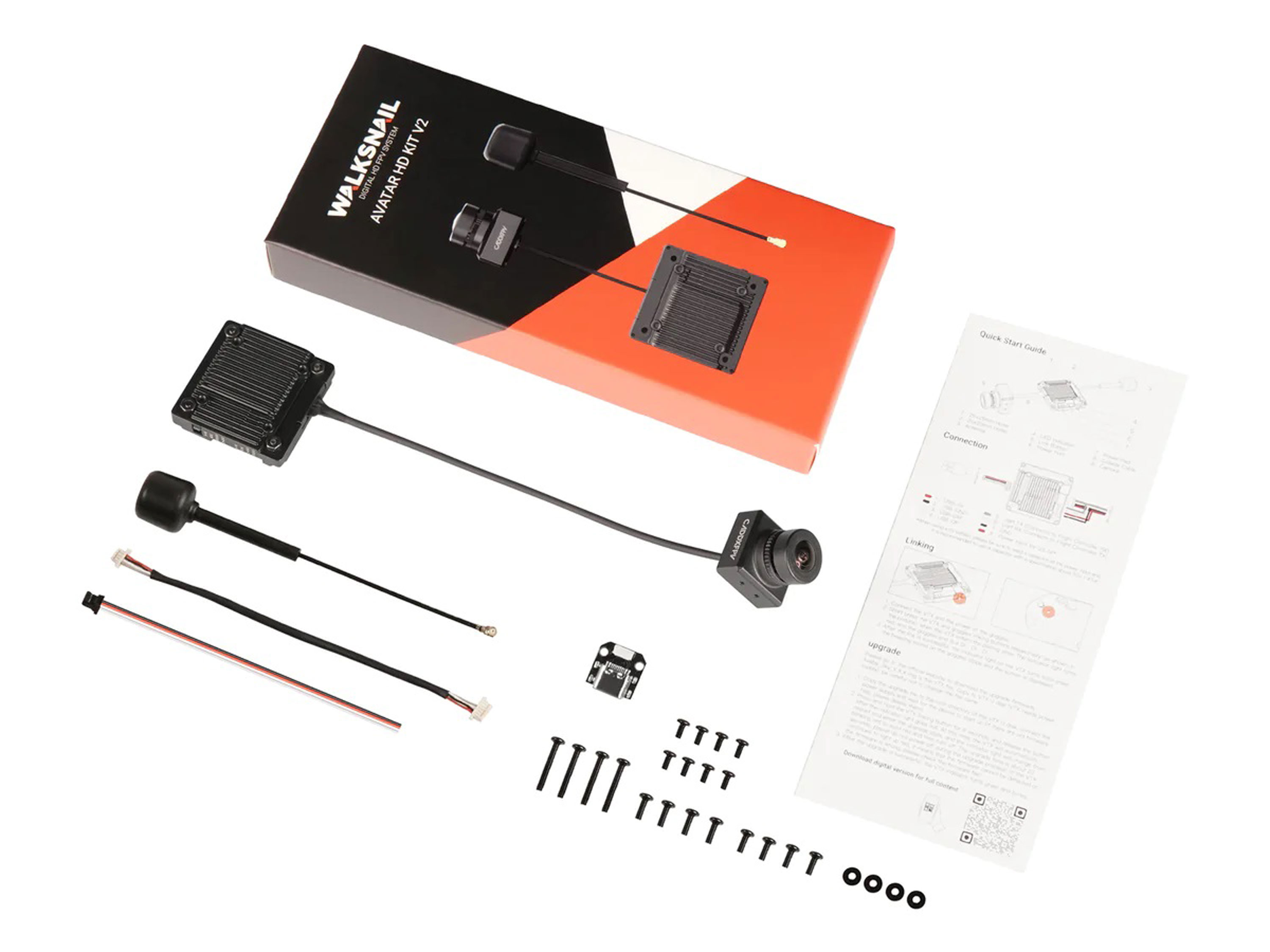 Цифрова відеосистема Walksnail Avatar HD V2 Kit 32GB (з Gyroflow) (світлина #6)