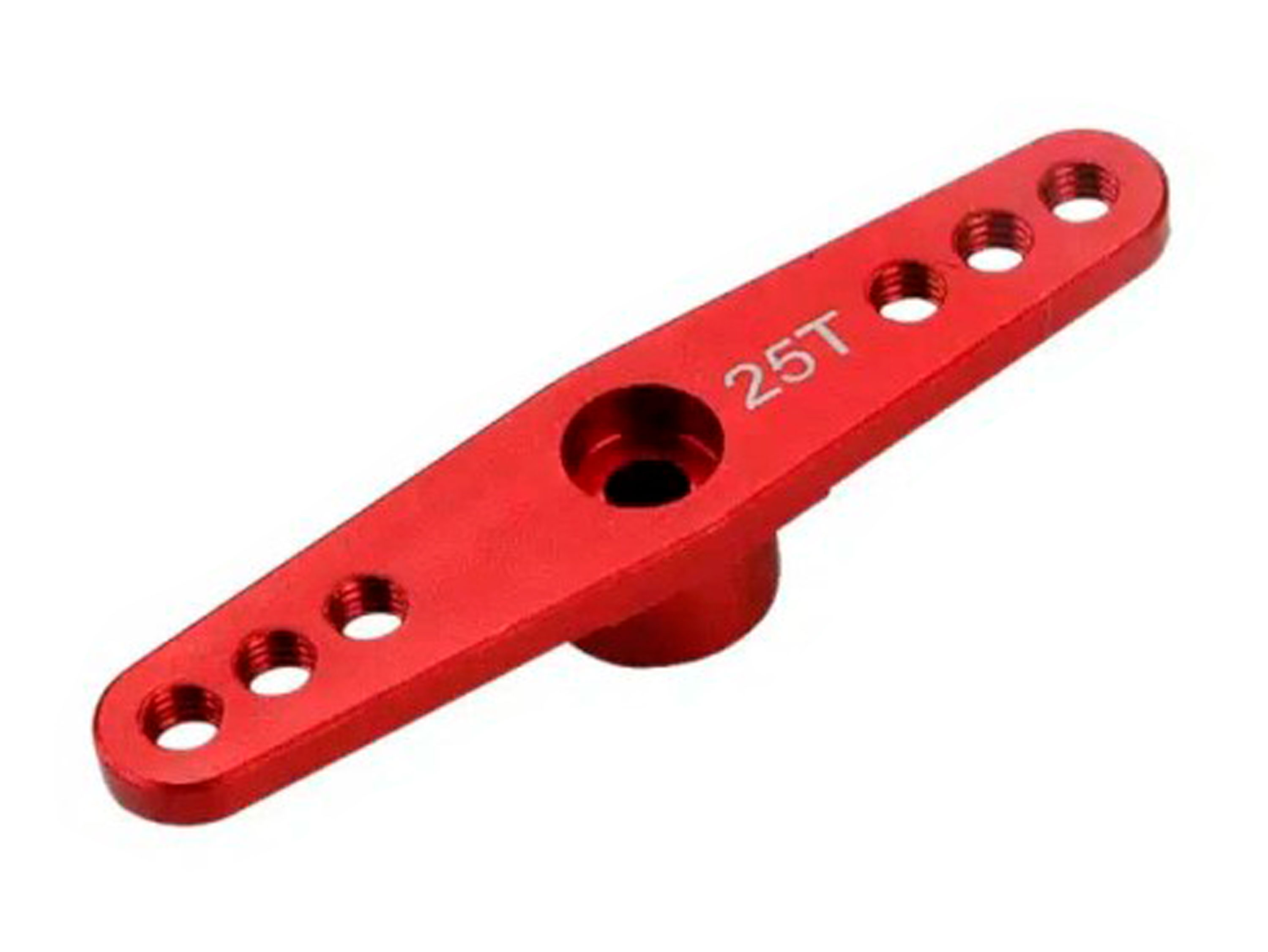 Алюмінієва качалка 25Т 47мм для сервомеханізмів (червона) (світлина #1)