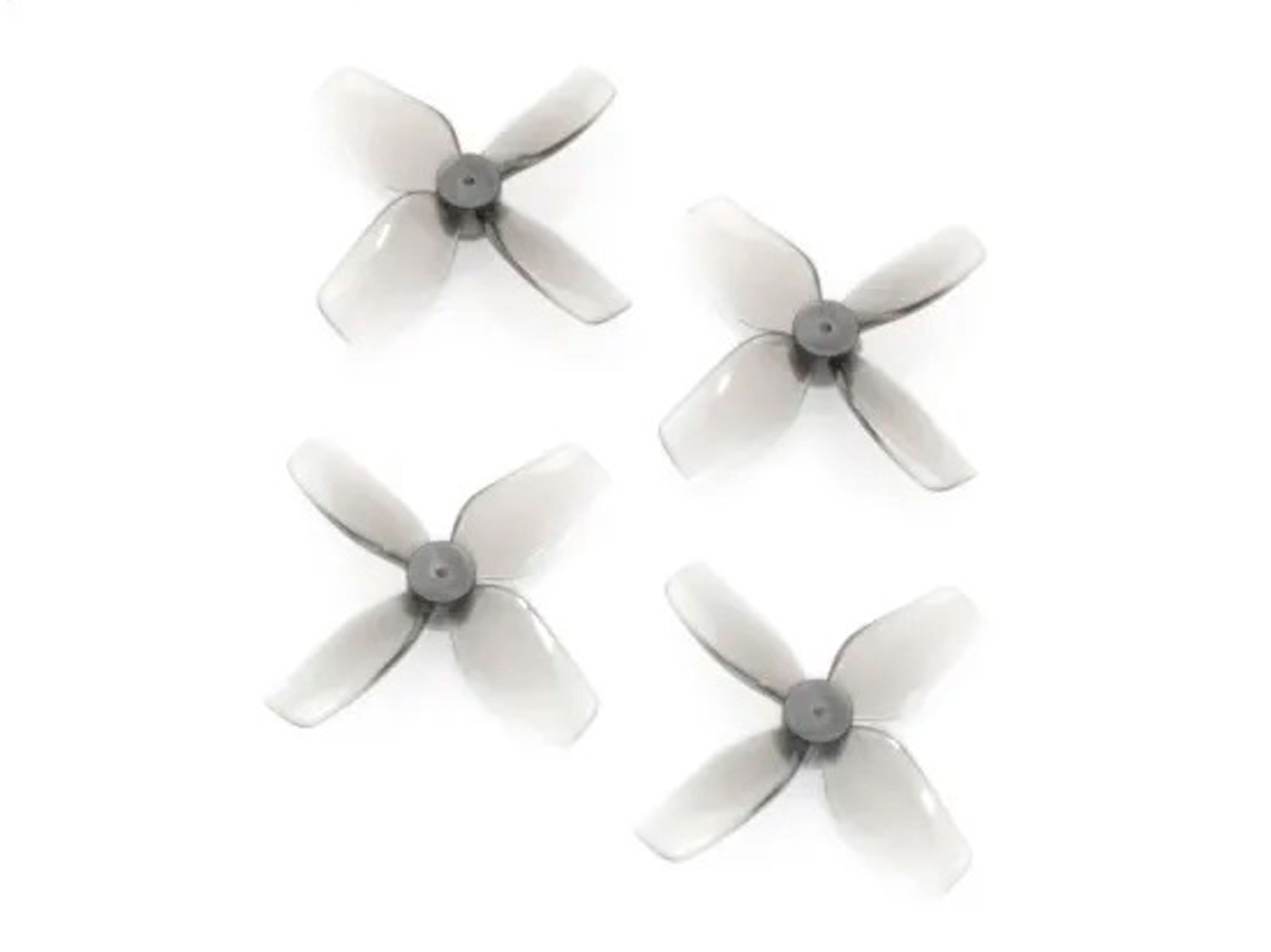 Комплект пропелерів HQProp 40мм-х4 сірі (вал 1.0мм) (світлина #1)
