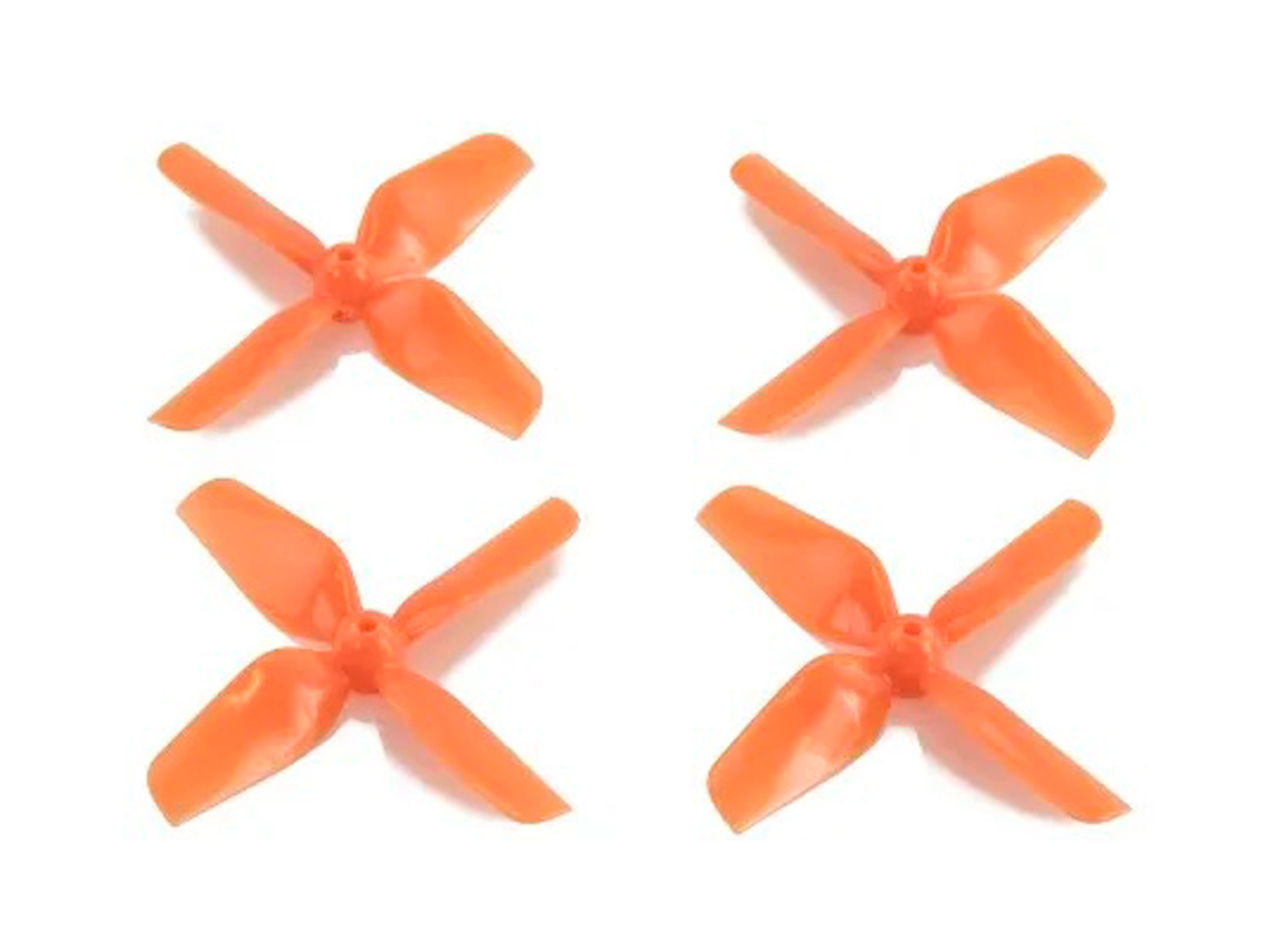 Комплект пропелерів HQProp 31мм-х4 оранжеві (вал 0.8мм) (світлина #1)