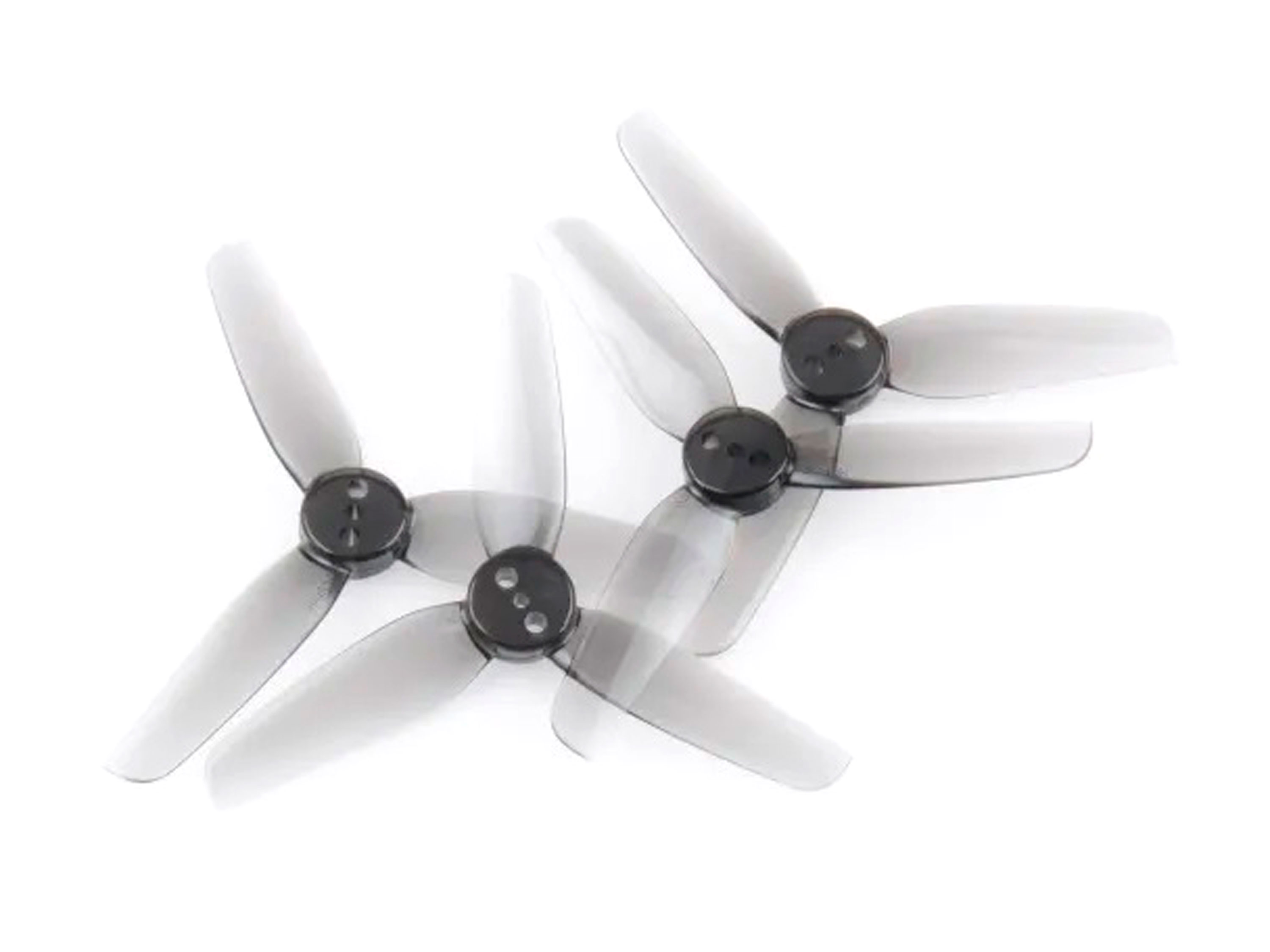 Комплект пропелерів HQProp T65мм-х3 сірі (вал 1.5мм) (світлина #1)