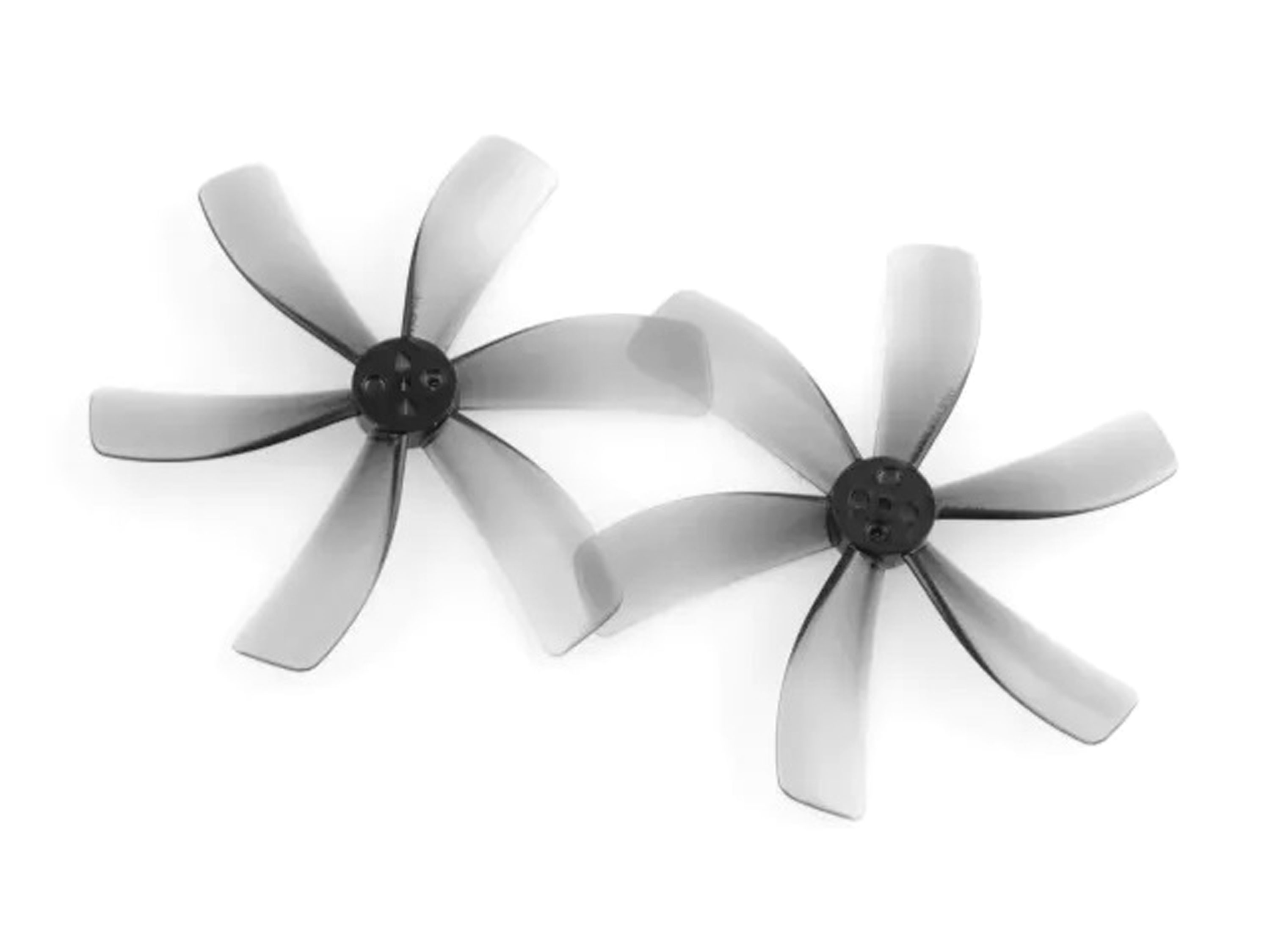 Комплект пропелерів HQProp T63мм-х6 сірі (вал 1.5мм) (світлина #1)