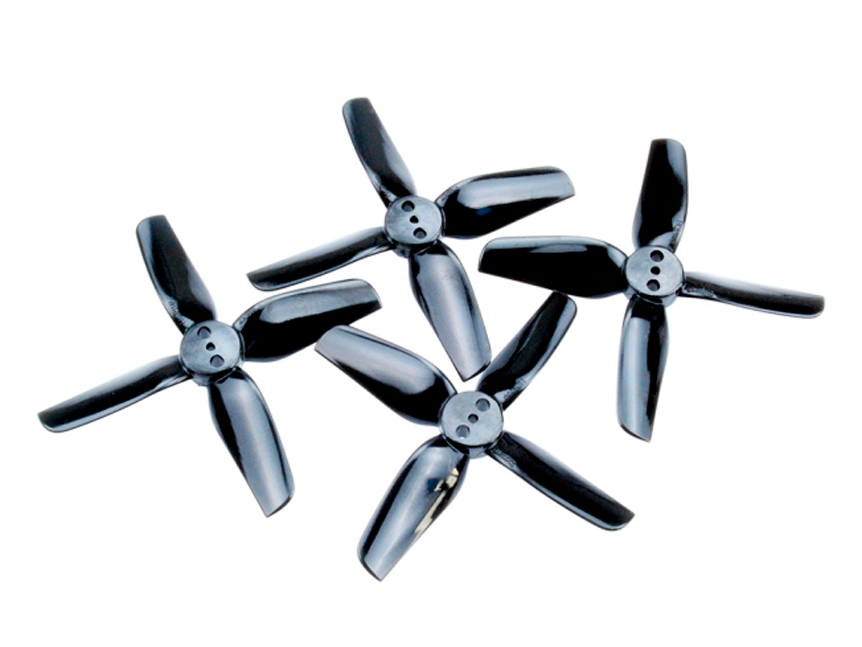 Комплект пропелерів HQProp T2x2x4 чорні (вал 1.5мм) (світлина #1)