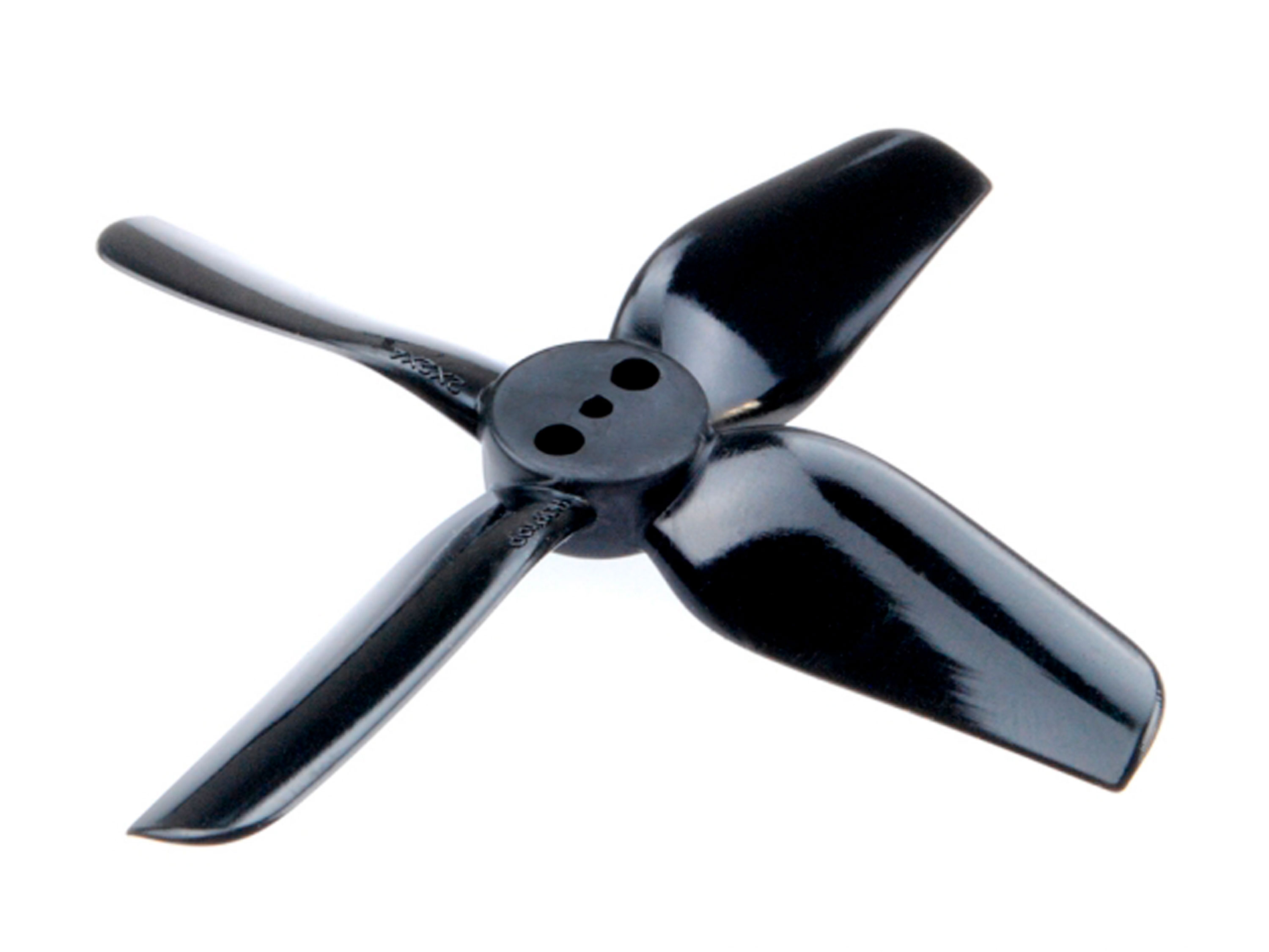 Комплект пропелерів HQProp T2x2x4 чорні (вал 1.5мм) (світлина #2)