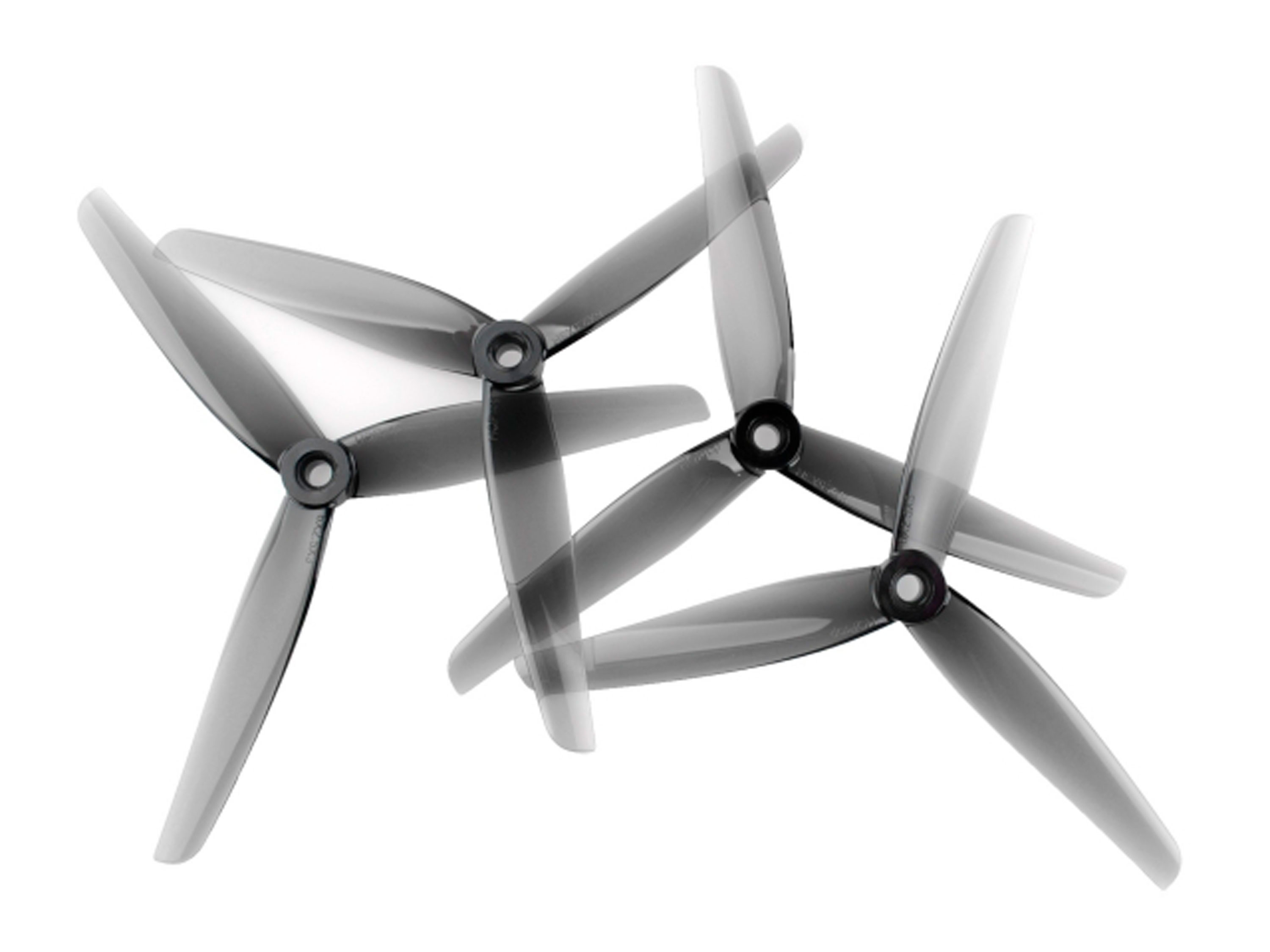 Комплект пропелерів HQProp 6x2.5x3 сірі (вал 5мм) (світлина #1)