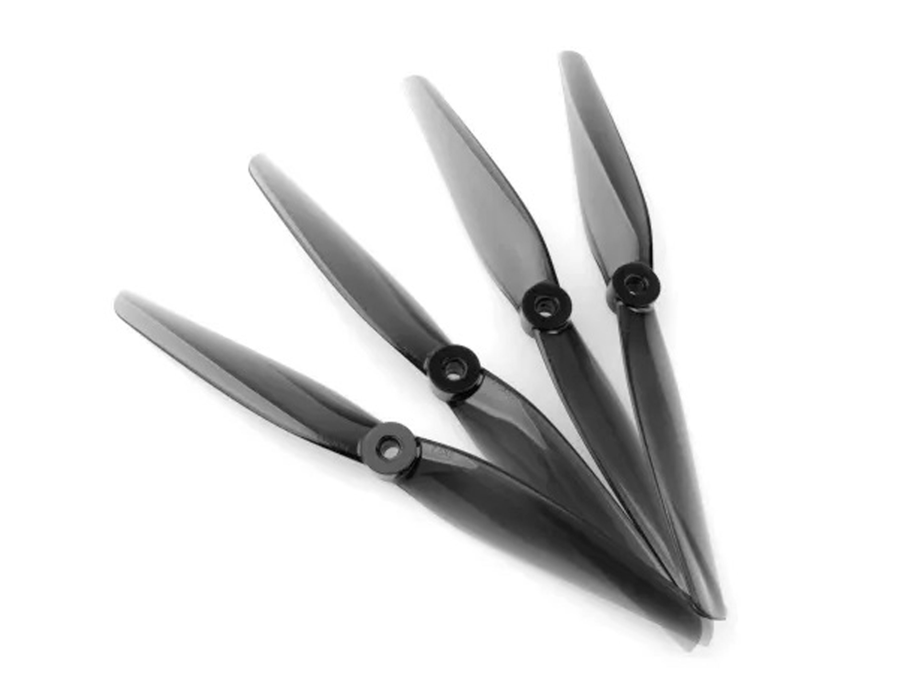 Комплект пропелерів HQProp 7.5x5x2 сірі (вал 5мм) (світлина #1)