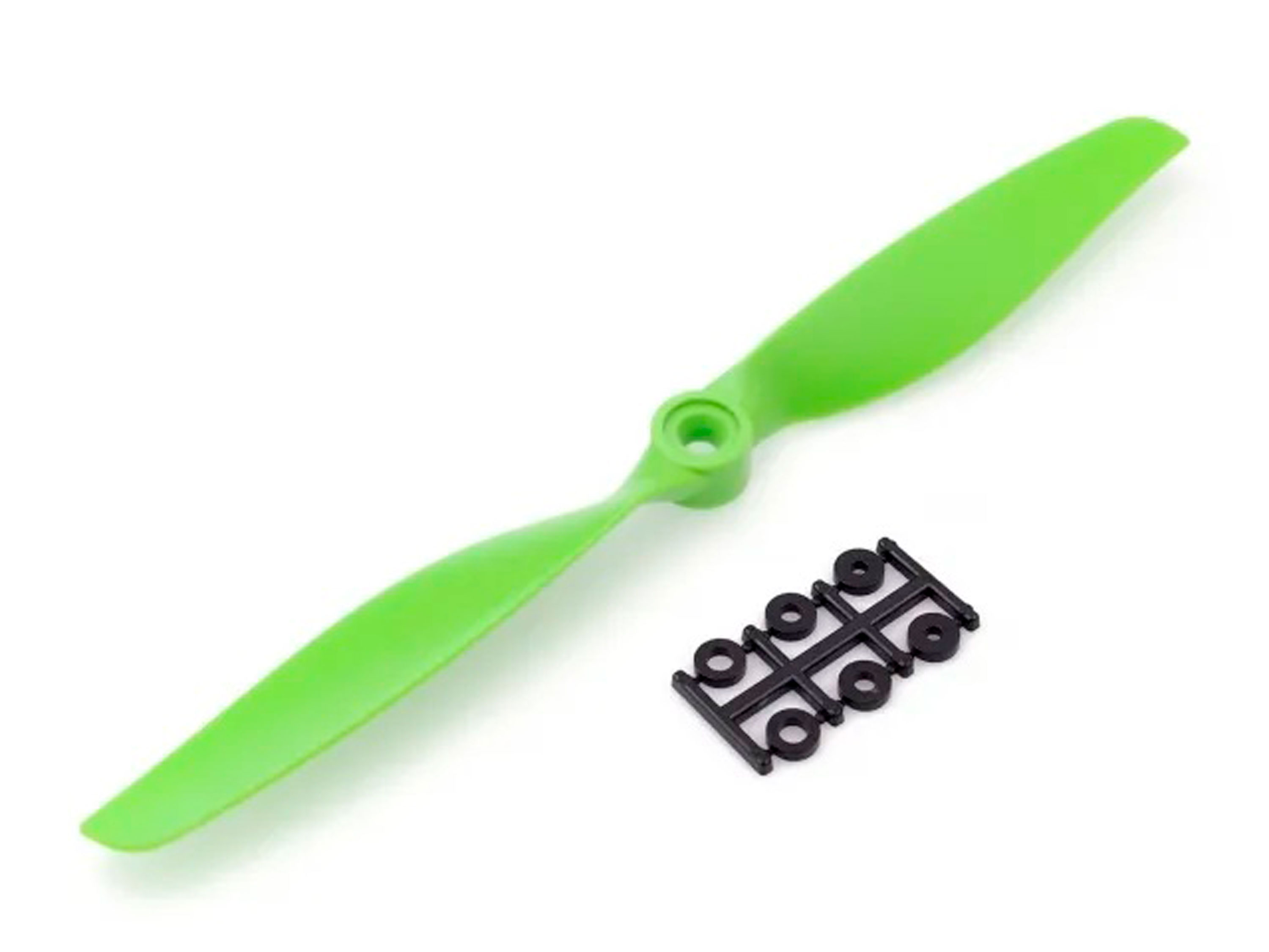 Пропелер HQProp Slow Flyer 7x4 зелений (CCW) (світлина #2)