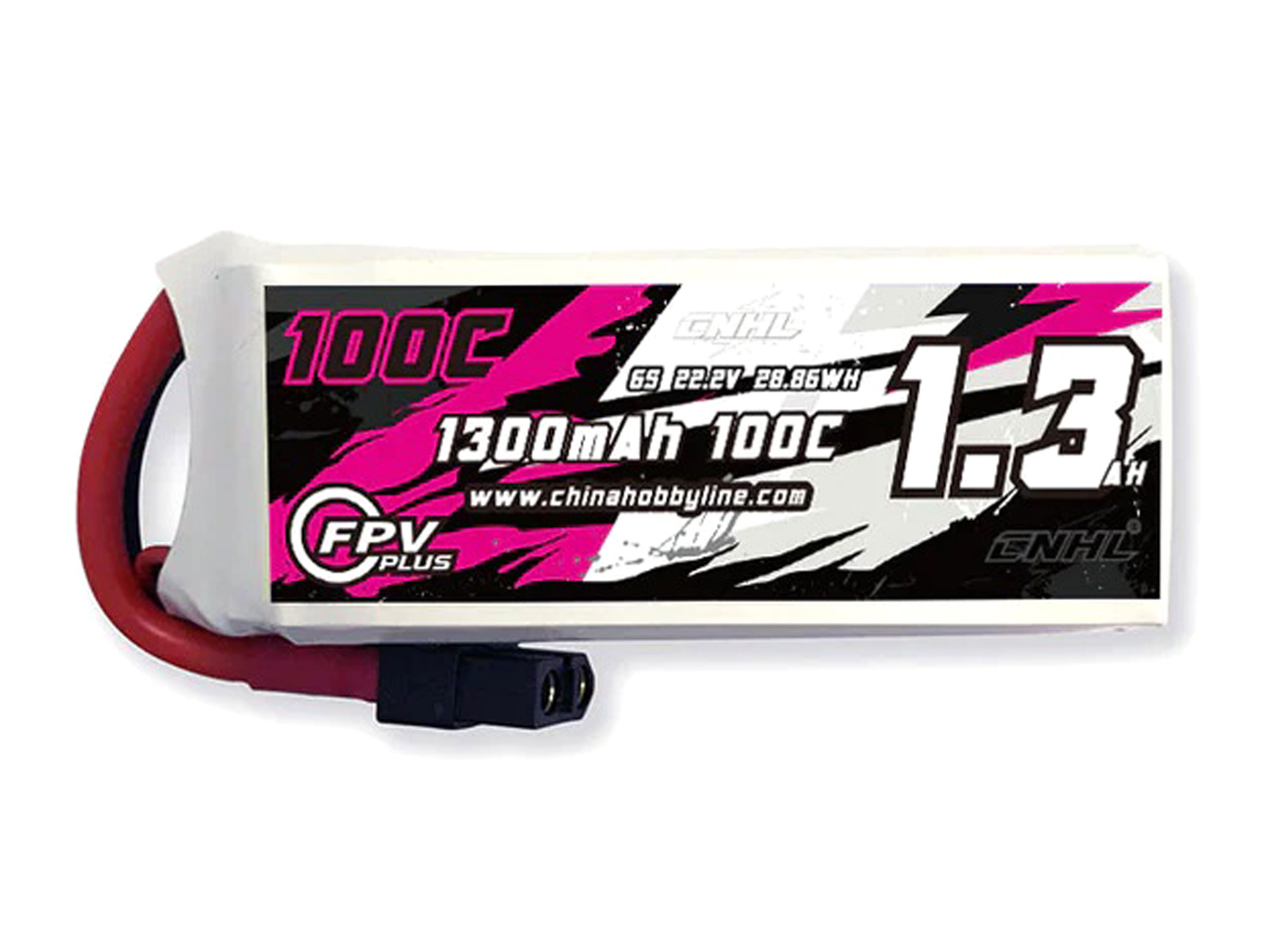 Акумулятор CNHL 1300mAh 6S 100C (G+ Plus Series) (світлина #1)