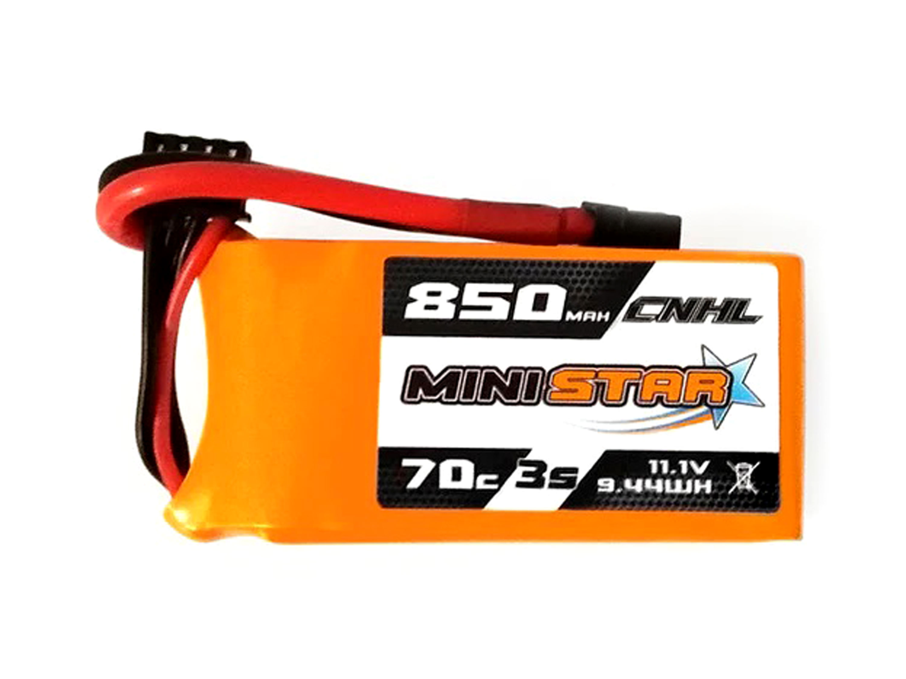 Акумулятор CNHL MiniStar 850mAh 3S 70C (XT30) (світлина #1)