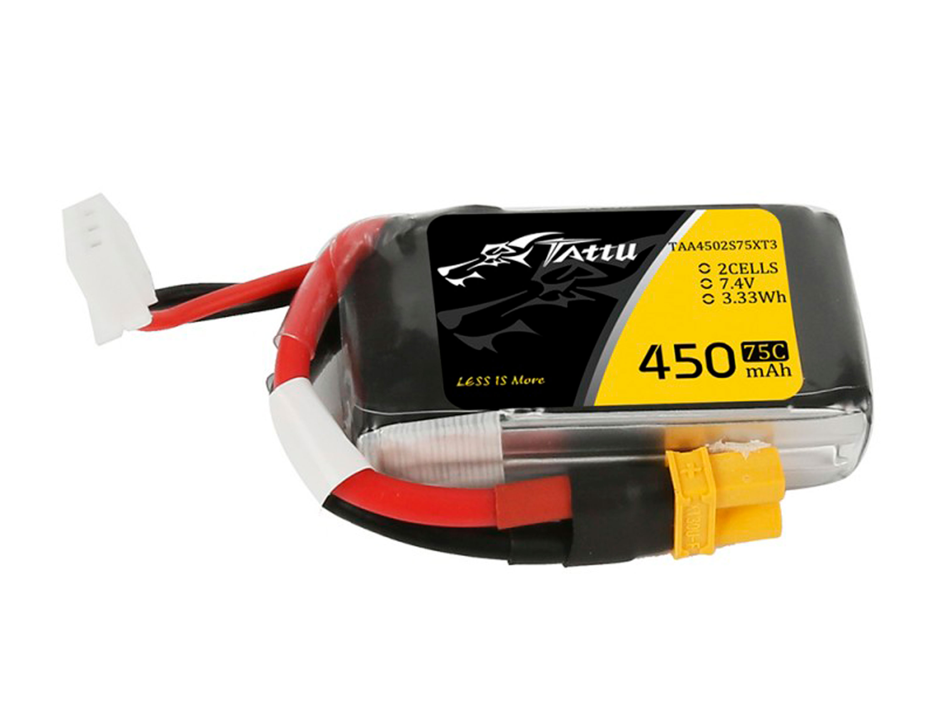 Акумулятор Gens Ace TATTU 450mAh 2S 75C  (світлина #1)
