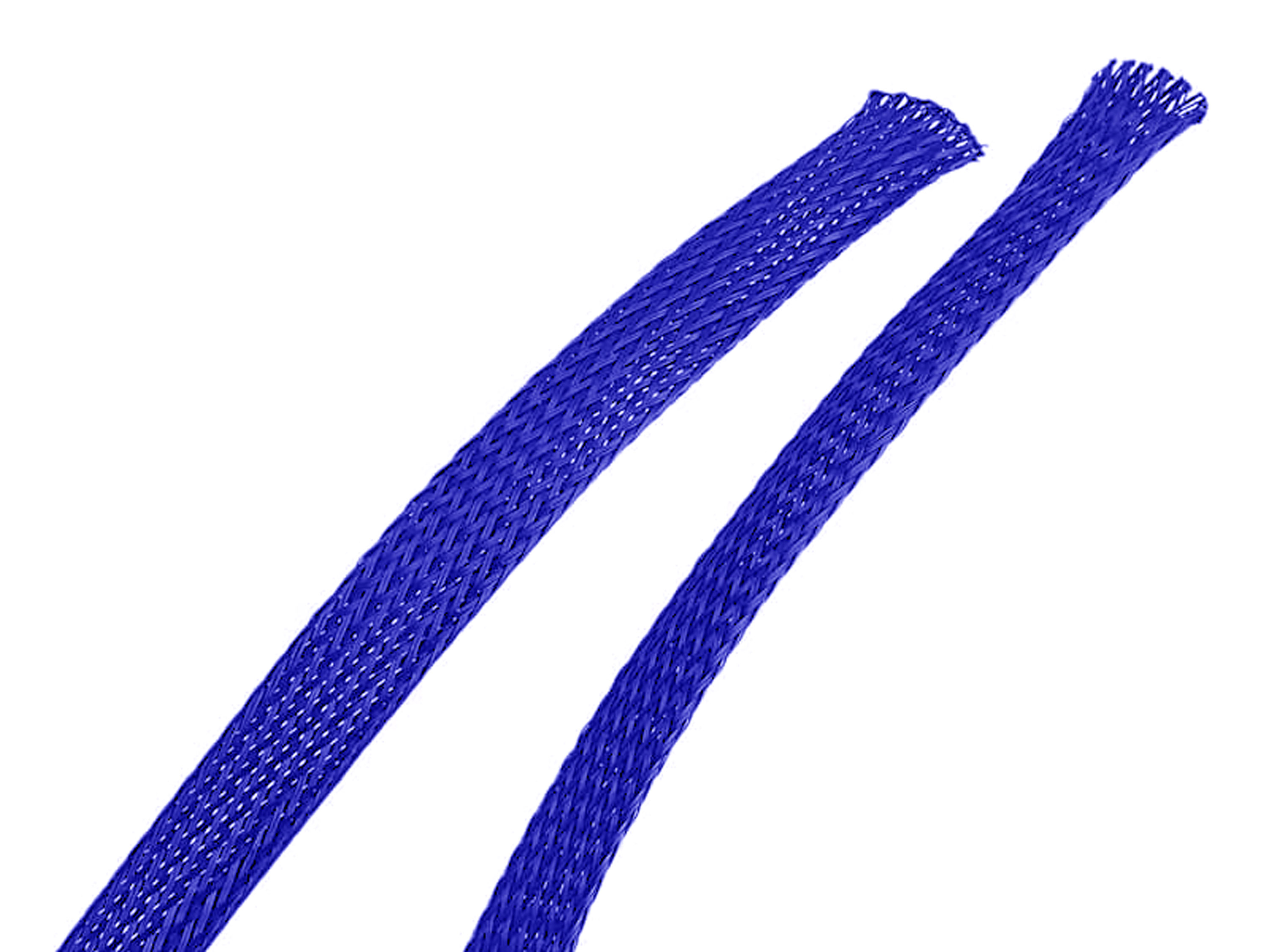 Кабельне обплетення 10мм х 50см (синє) (світлина #2)