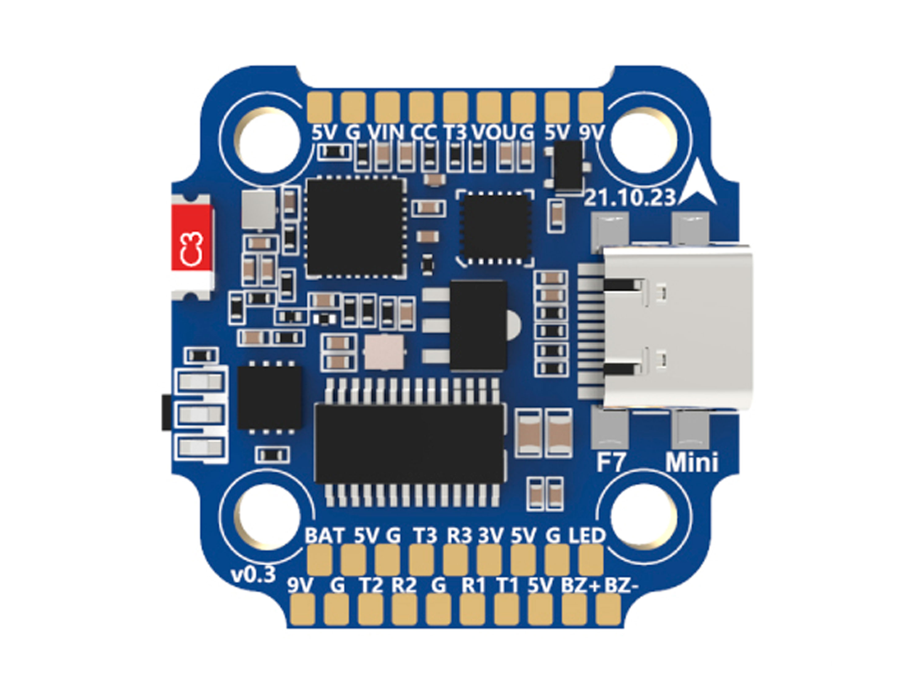 Польотний контролер SpeedyBee Mini F722 (світлина #1)