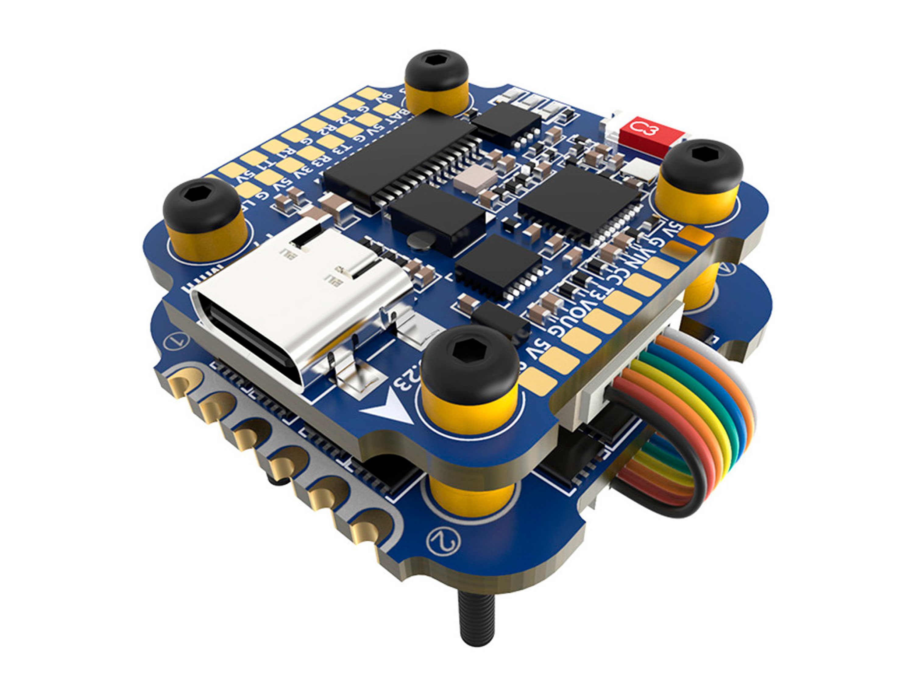 SpeedyBee F722 Mini (польотний контролер F7 + регулятор 4в1 35A) (світлина #1)