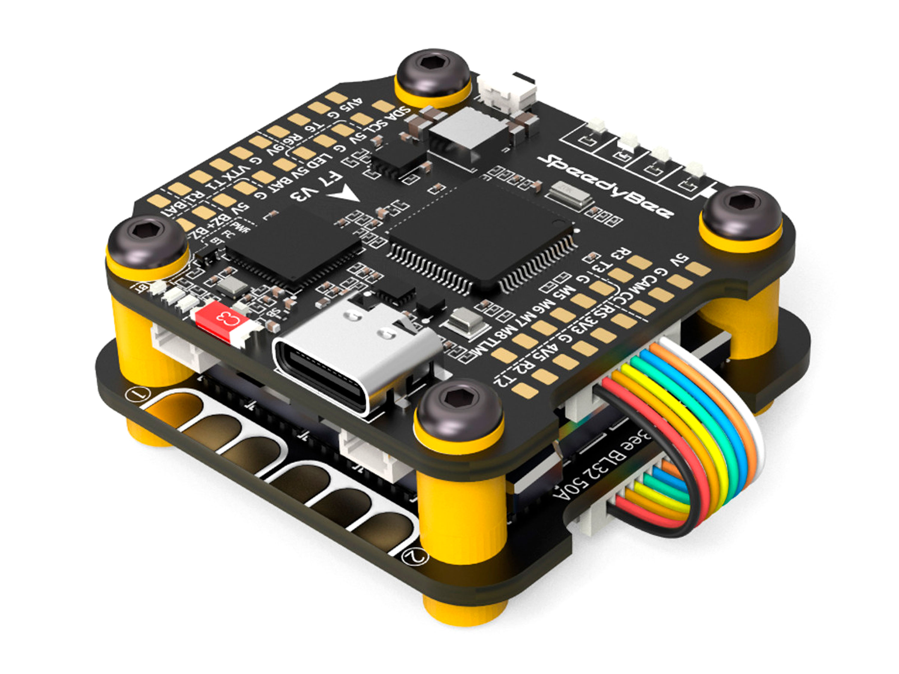 SpeedyBee F722 V3 (польотний контролер F7 + регулятор 4в1 50A) (світлина #1)
