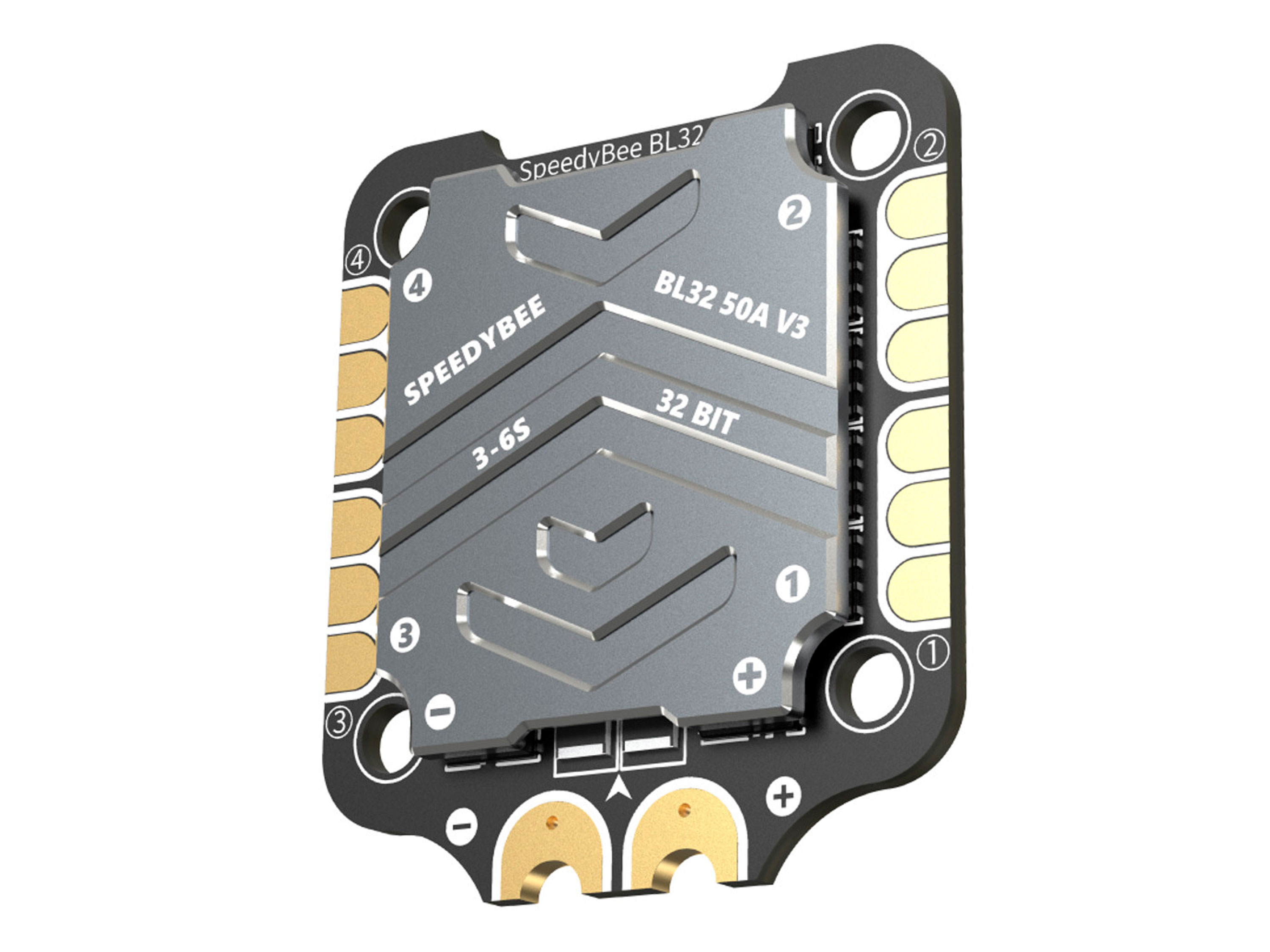 SpeedyBee F722 V3 (польотний контролер F7 + регулятор 4в1 50A) (світлина #5)