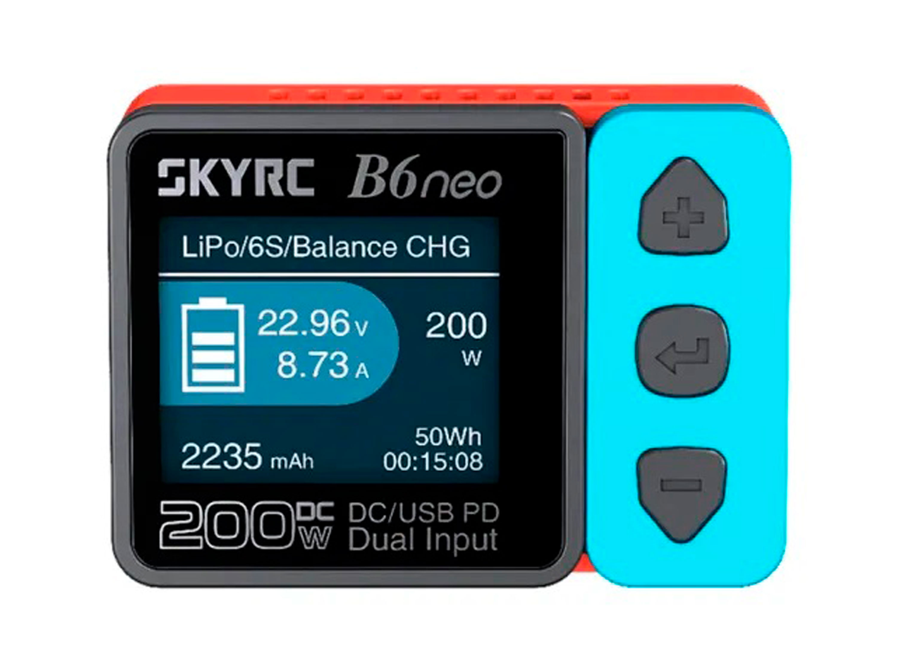 Зарядний пристрій SkyRC B6 Neo DC/PD 200W 10A (1-6S) (світлина #1)