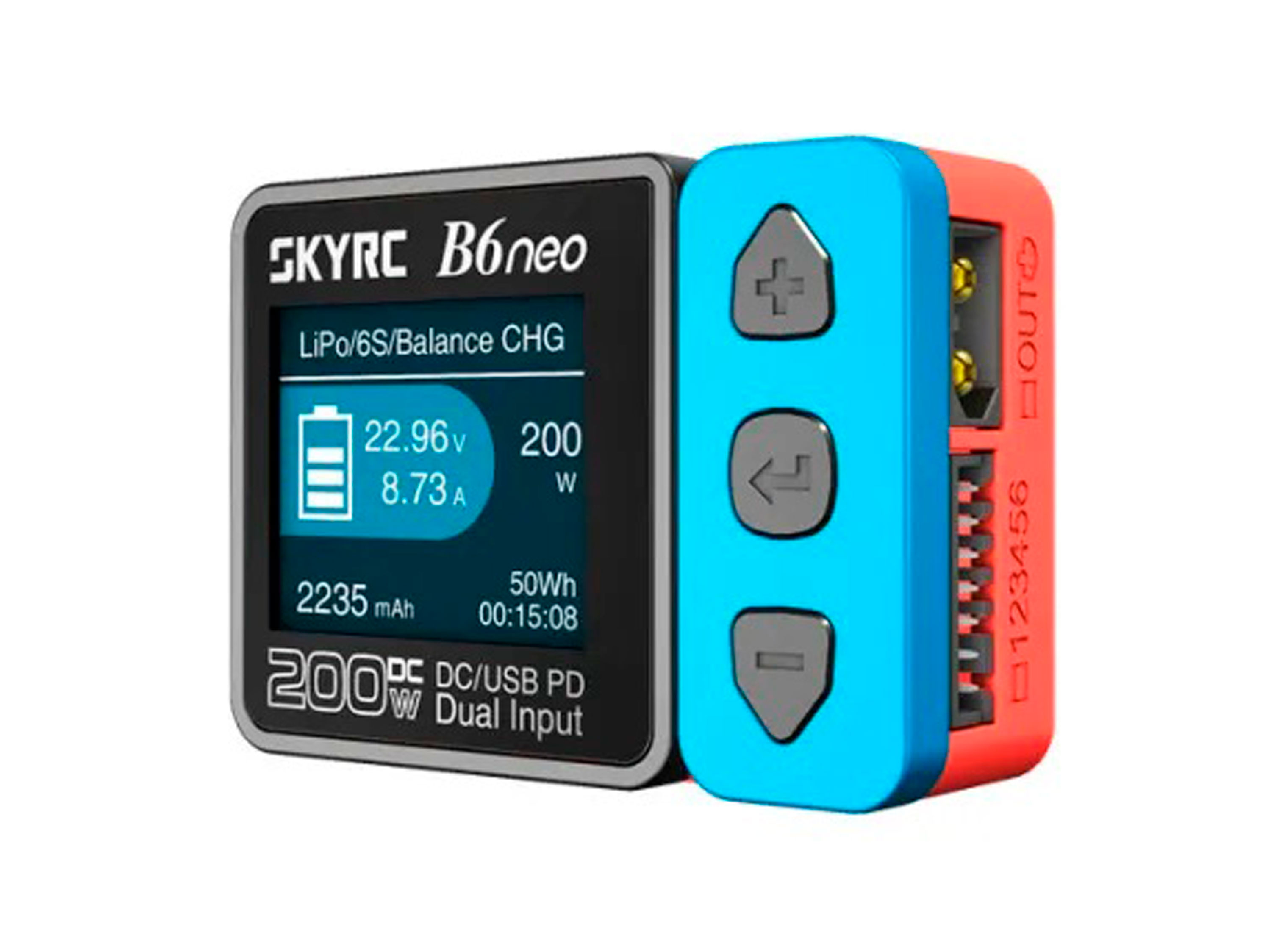 Зарядний пристрій SkyRC B6 Neo DC/PD 200W 10A (1-6S) (світлина #2)