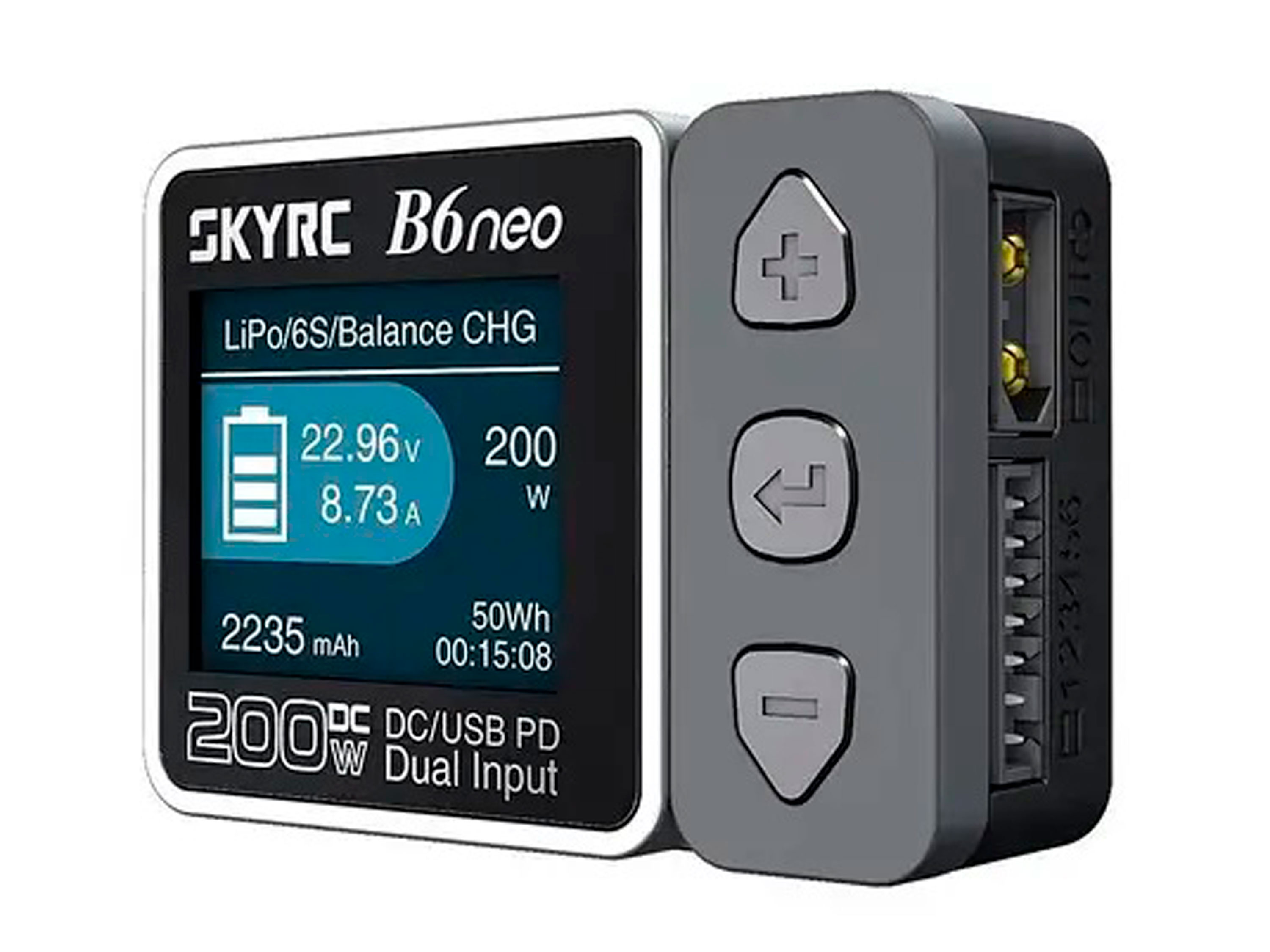 Зарядний пристрій SkyRC B6 Neo DC/PD 200W 10A (1-6S) (світлина #6)