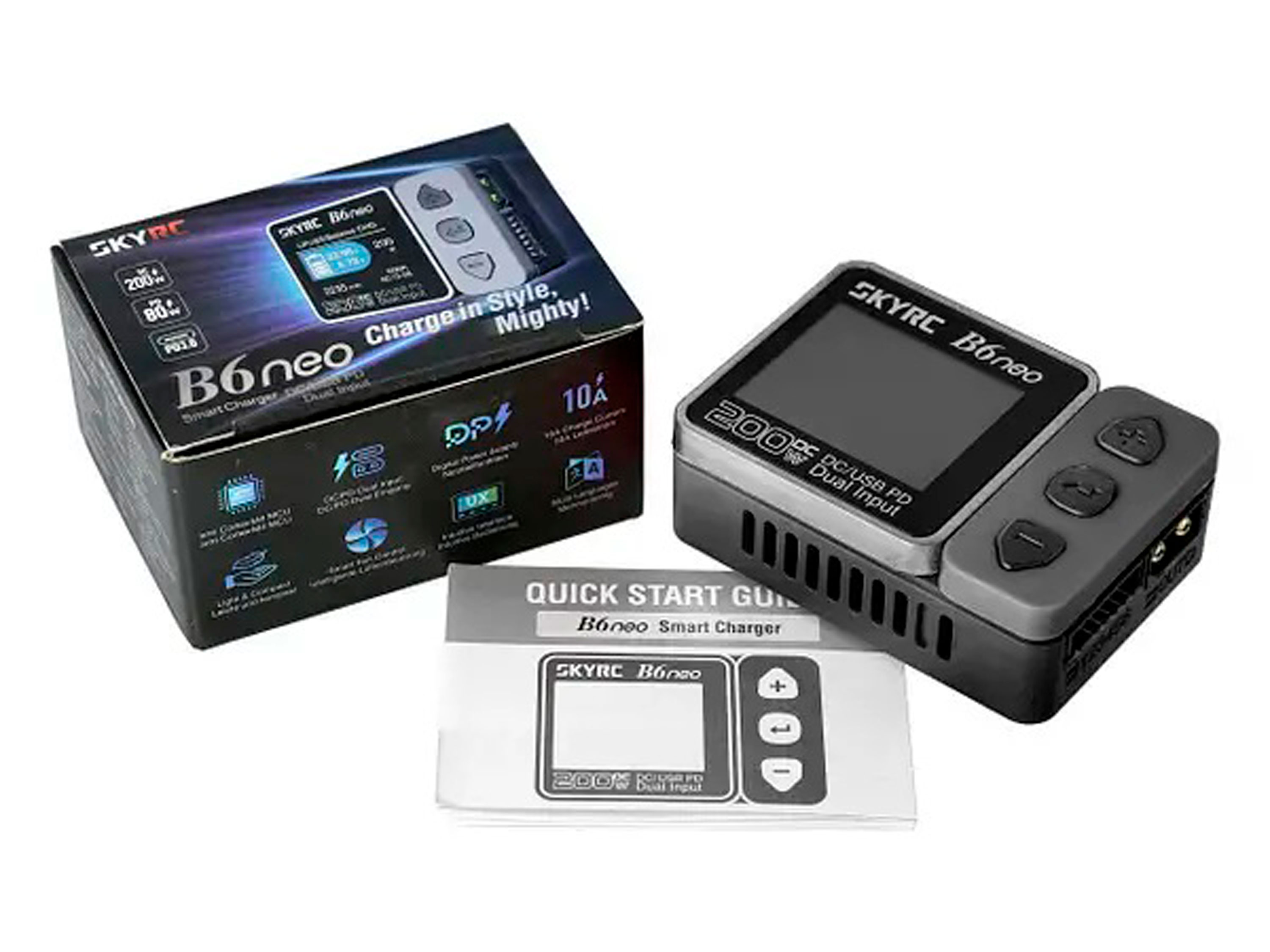 Зарядний пристрій SkyRC B6 Neo DC/PD 200W 10A (1-6S) (світлина #7)