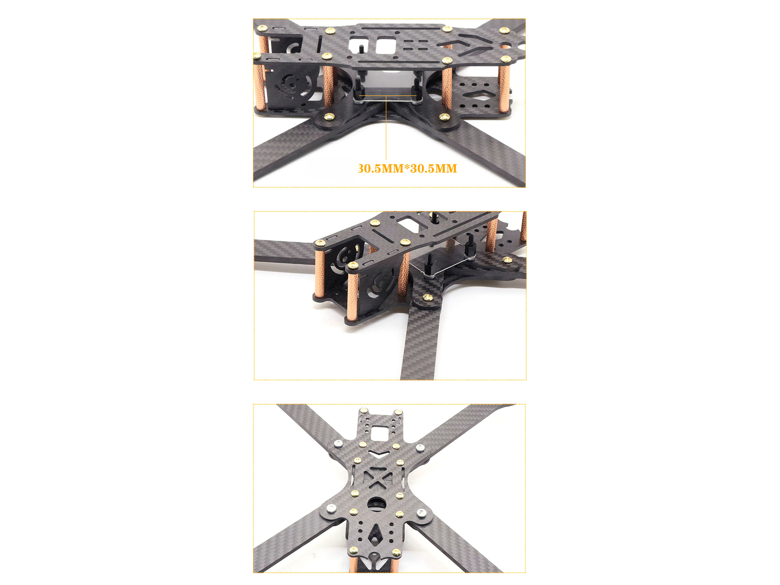 Рама для квадрокоптера Readytosky XL7 FPV (294мм) (світлина #3)