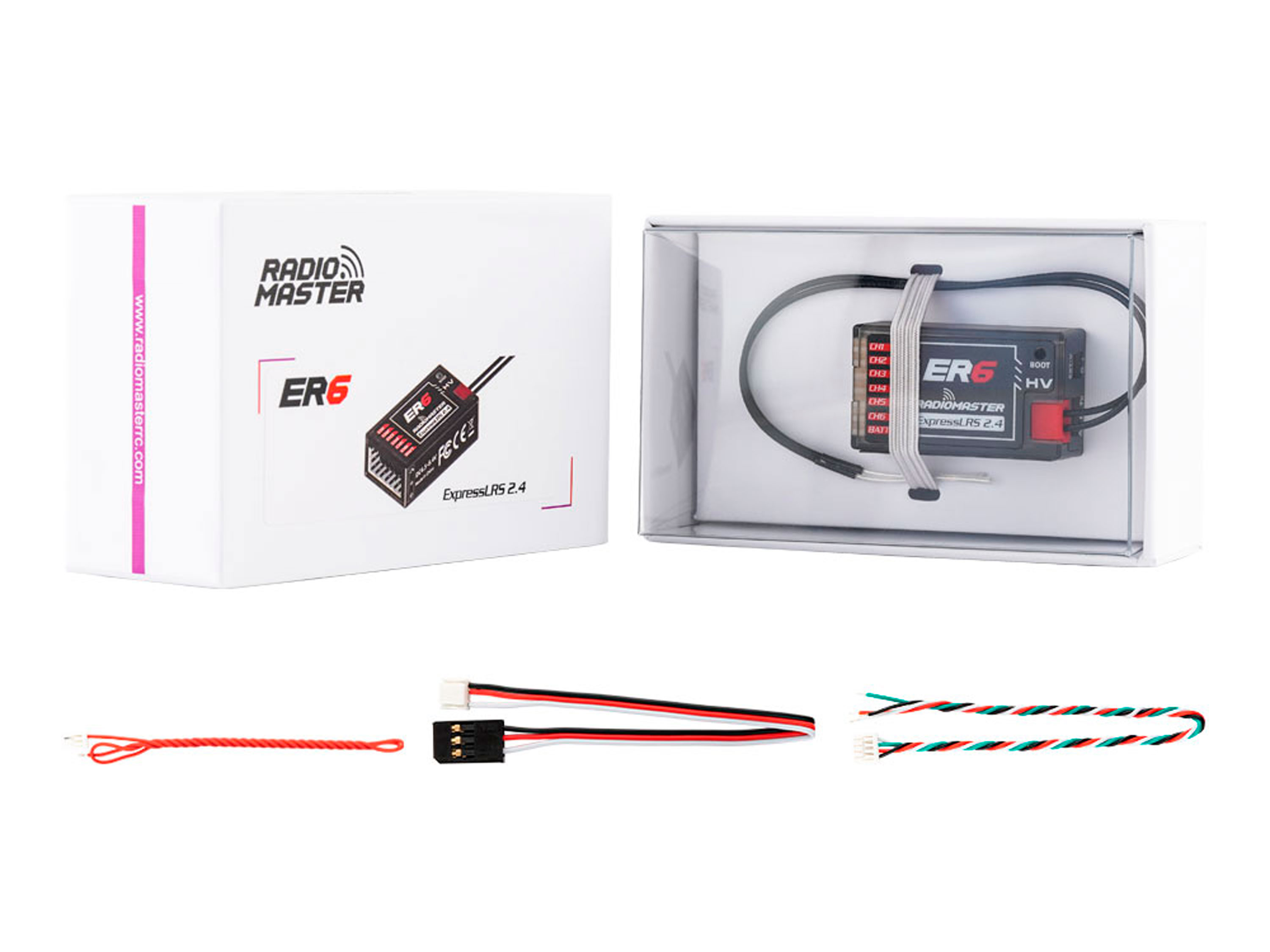 Приймач Radiomaster ER6 ELRS 6Ch (2.4GHz) (світлина #7)