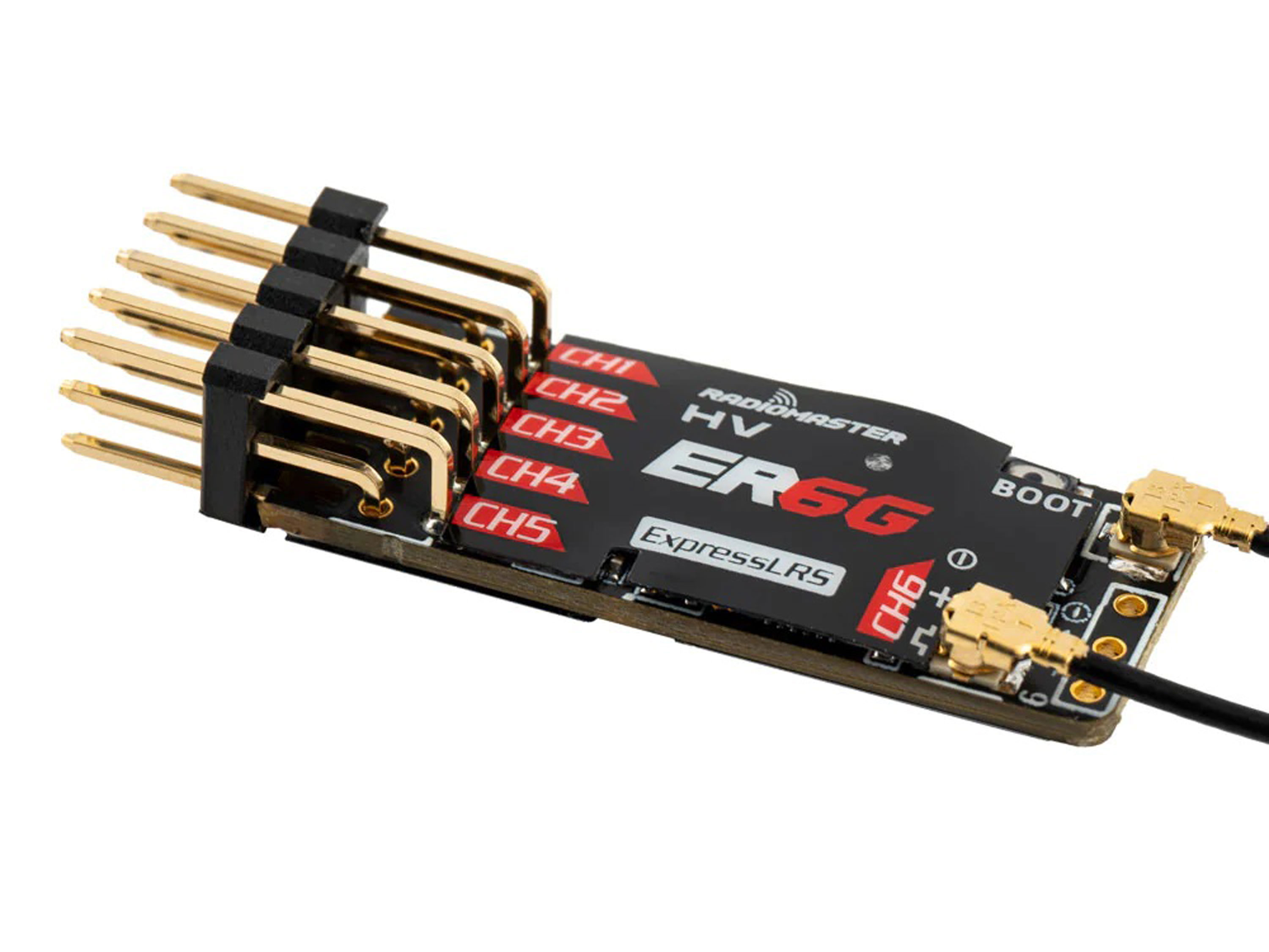 Приймач Radiomaster ER6G ELRS 6Ch (2.4GHz) (світлина #2)