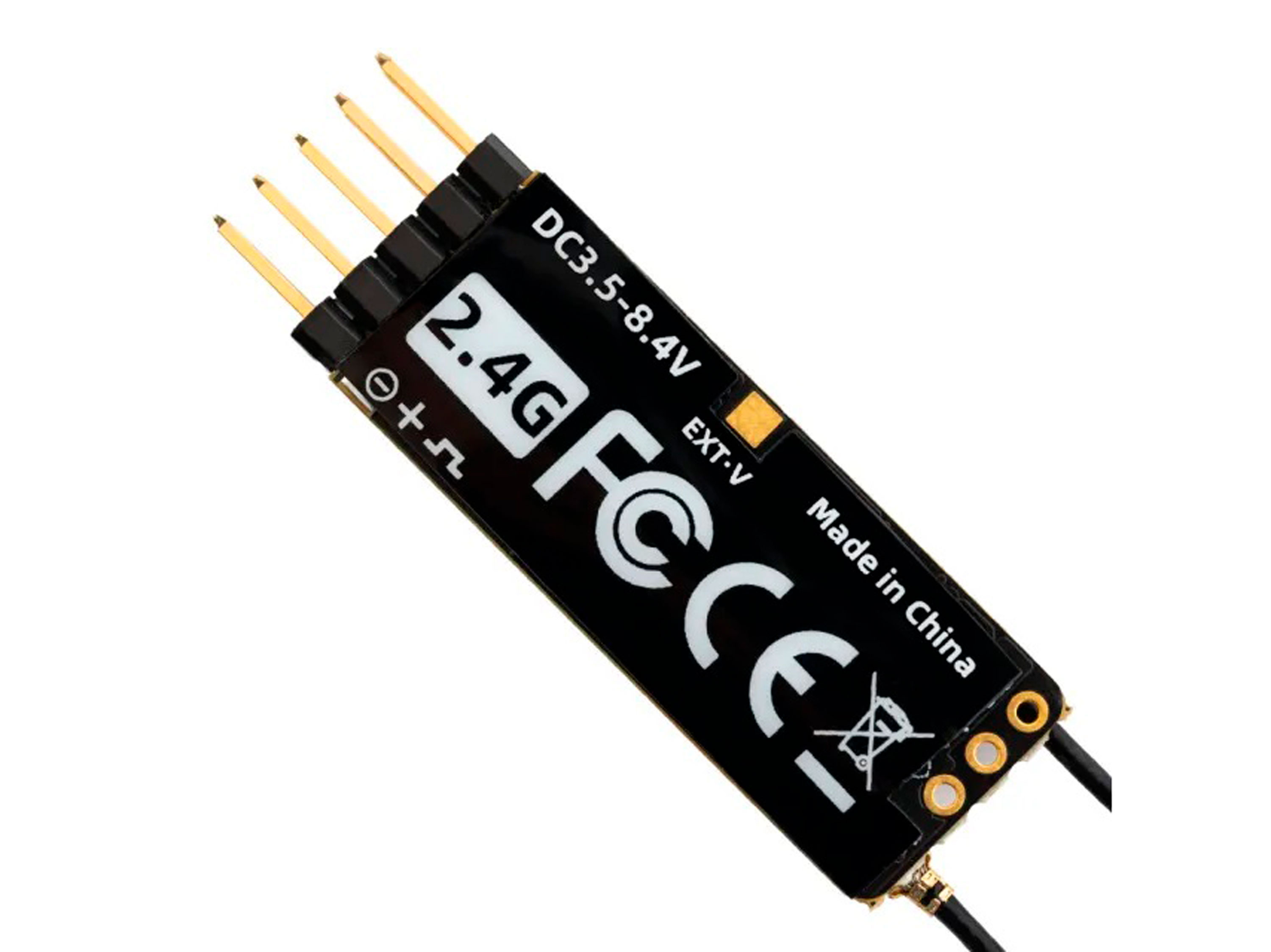 Приймач Radiomaster ER6G ELRS 6Ch (2.4GHz) (світлина #3)