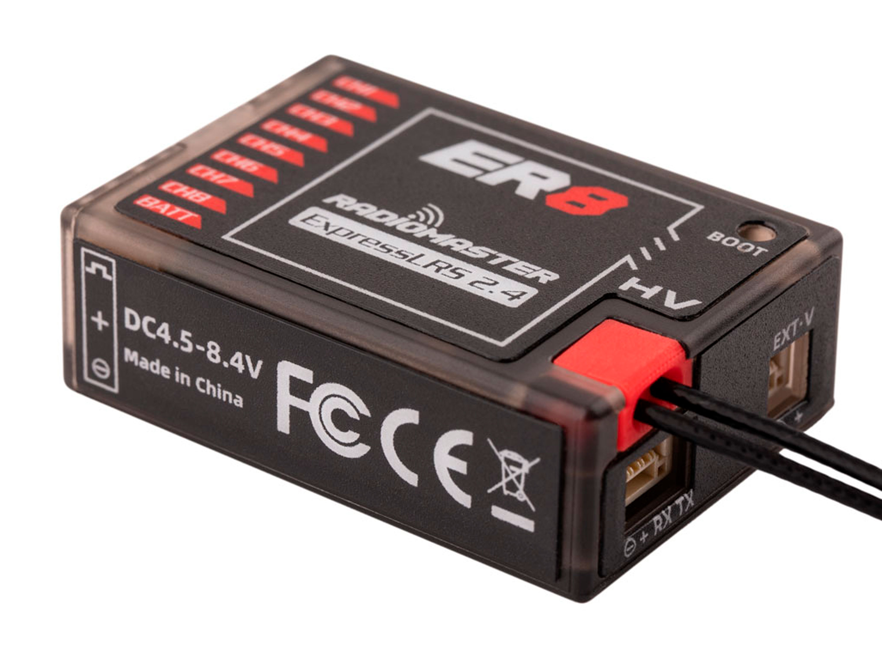 Приймач Radiomaster ER8 ELRS 8Ch (2.4GHz) (світлина #4)