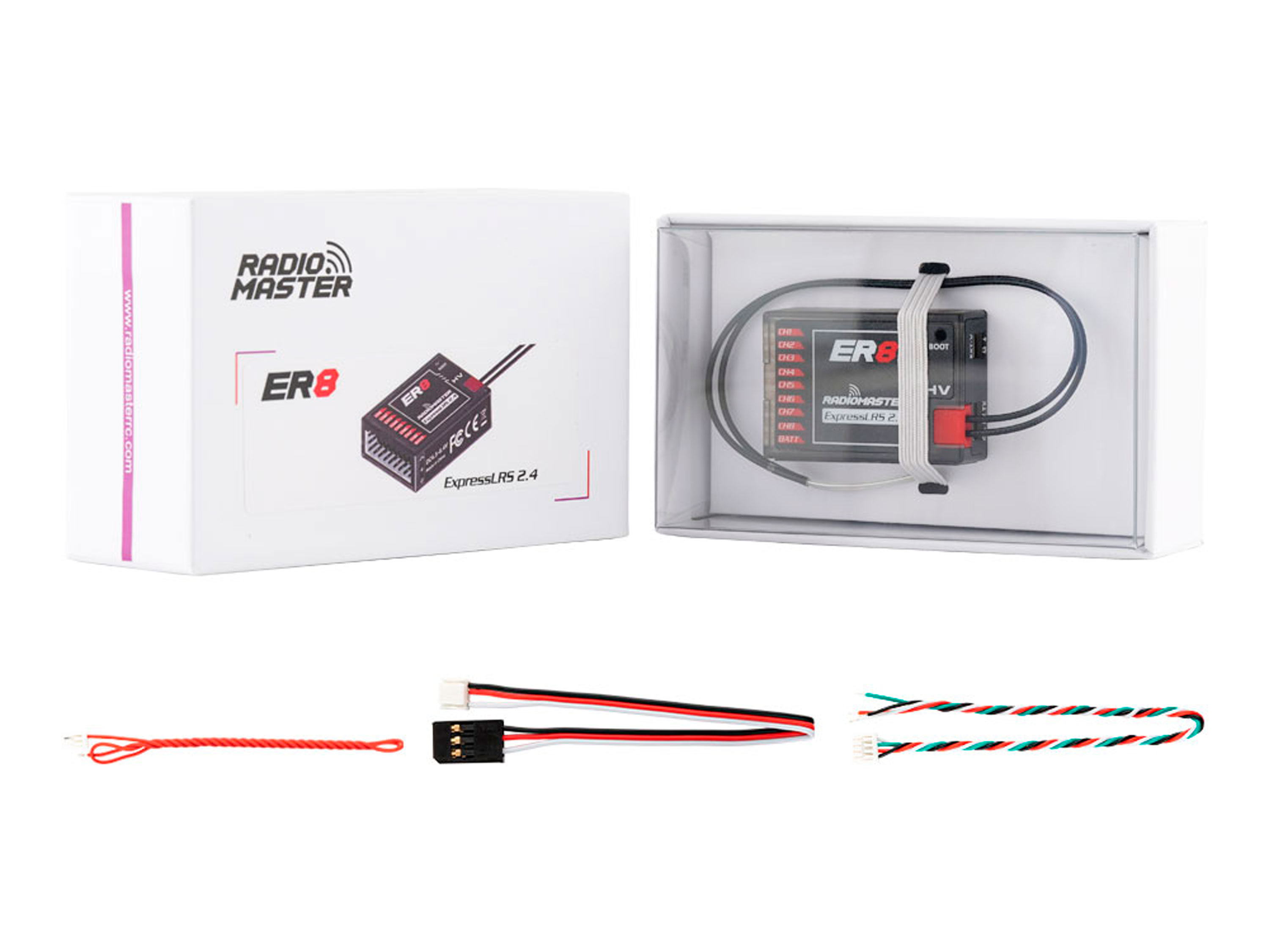 Приймач Radiomaster ER8 ELRS 8Ch (2.4GHz) (світлина #7)