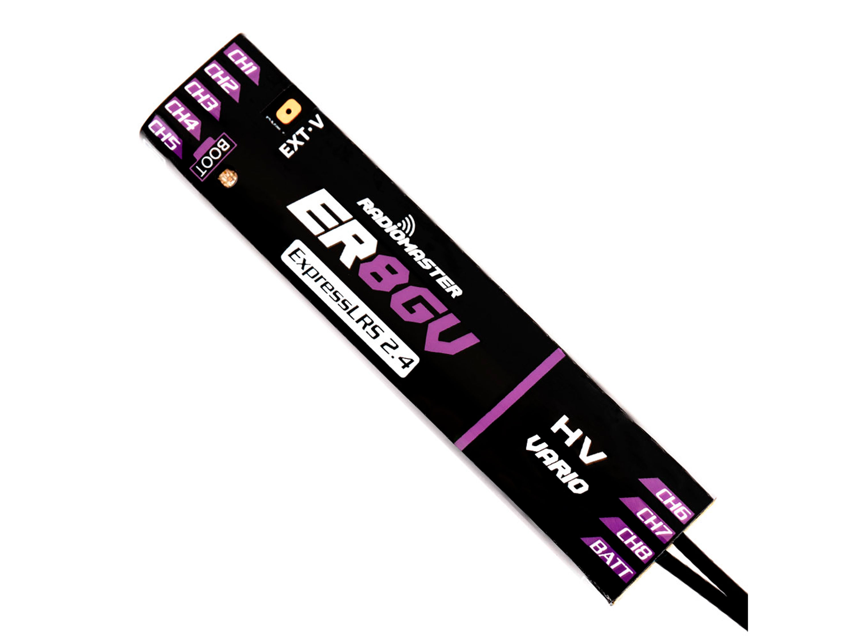 Приймач Radiomaster ER8GV ELRS 8Ch (2.4GHz) (світлина #1)