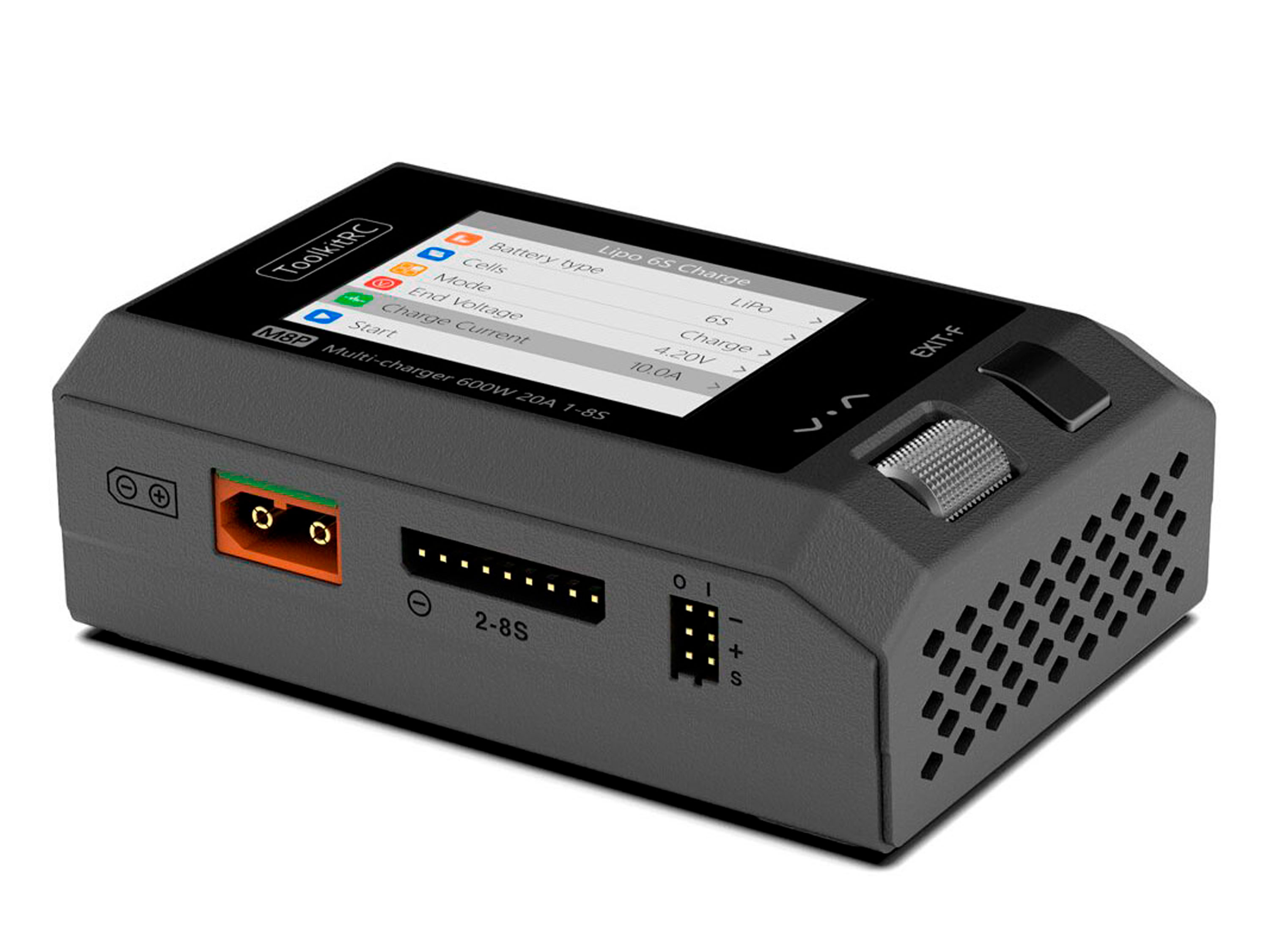 Зарядний пристрій ToolkitRC M8P 600W 20A (світлина #2)