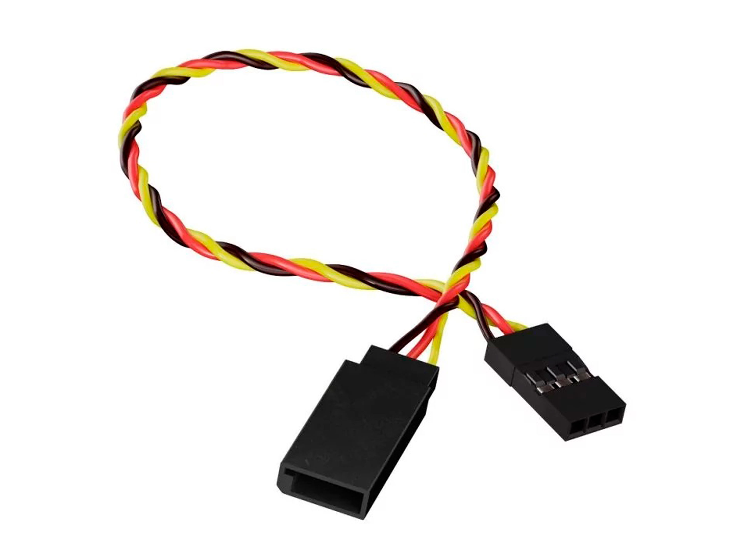 Подовжувач сплетений для сервомеханізмів JR 22AWG 10см  (світлина #1)