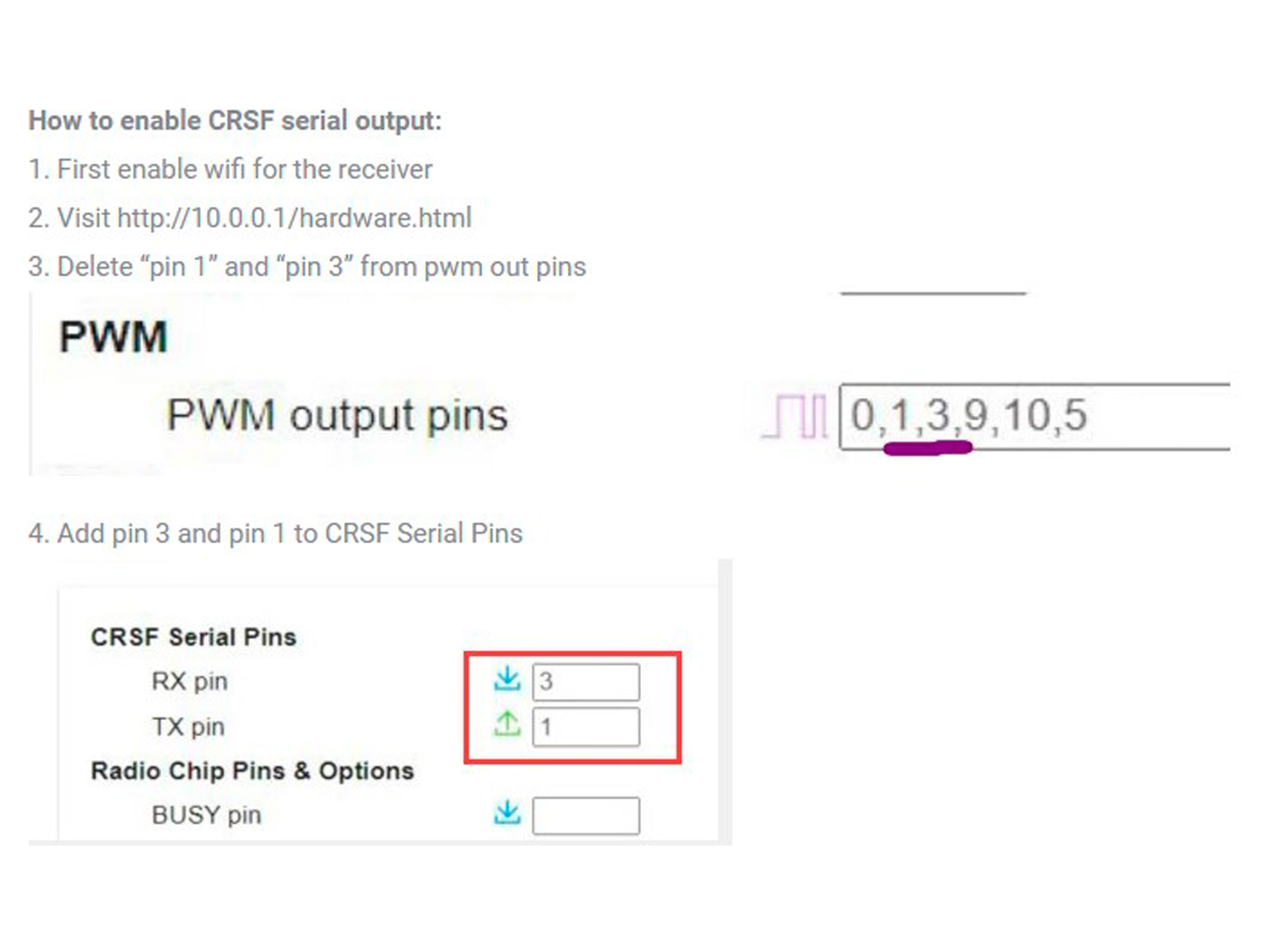 Приймач Happymodel EPW6 TCXO PWM ELRS 6Ch (2.4GHz) (світлина #4)