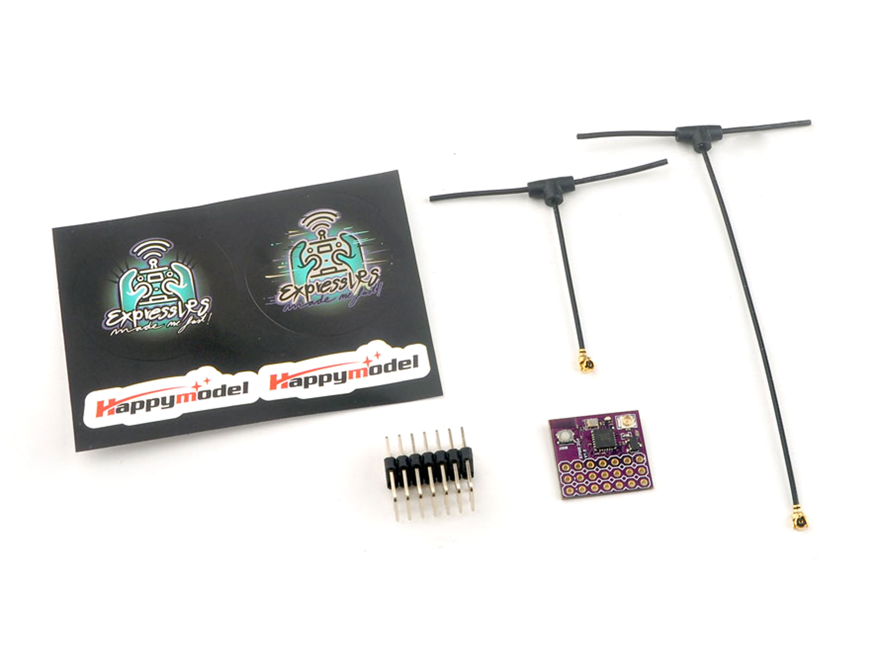 Приймач Happymodel EPW6 TCXO PWM ELRS 6Ch (2.4GHz) (світлина #5)