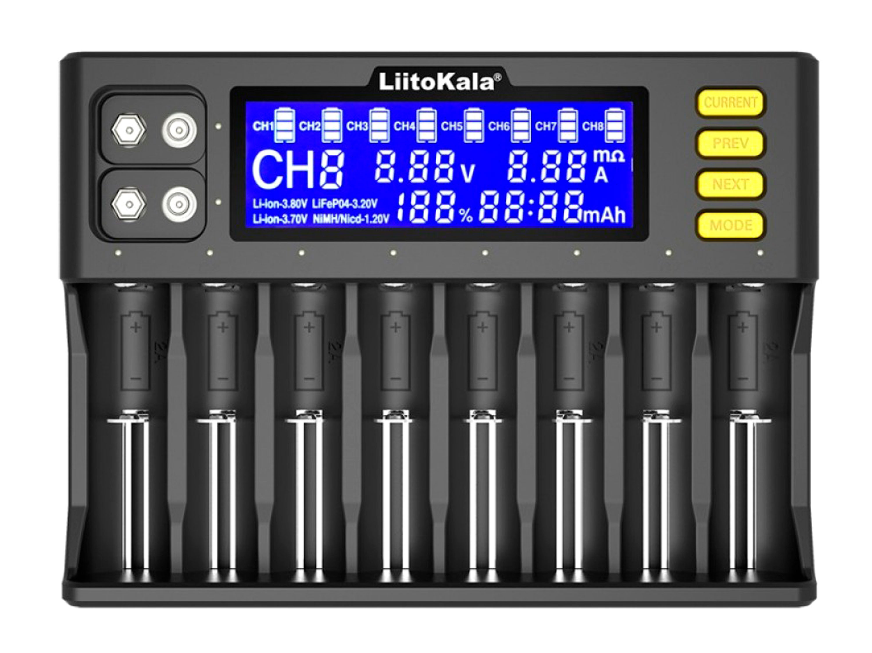 Зарядний пристрій LiitoKala Lii-S8 2A (світлина #1)