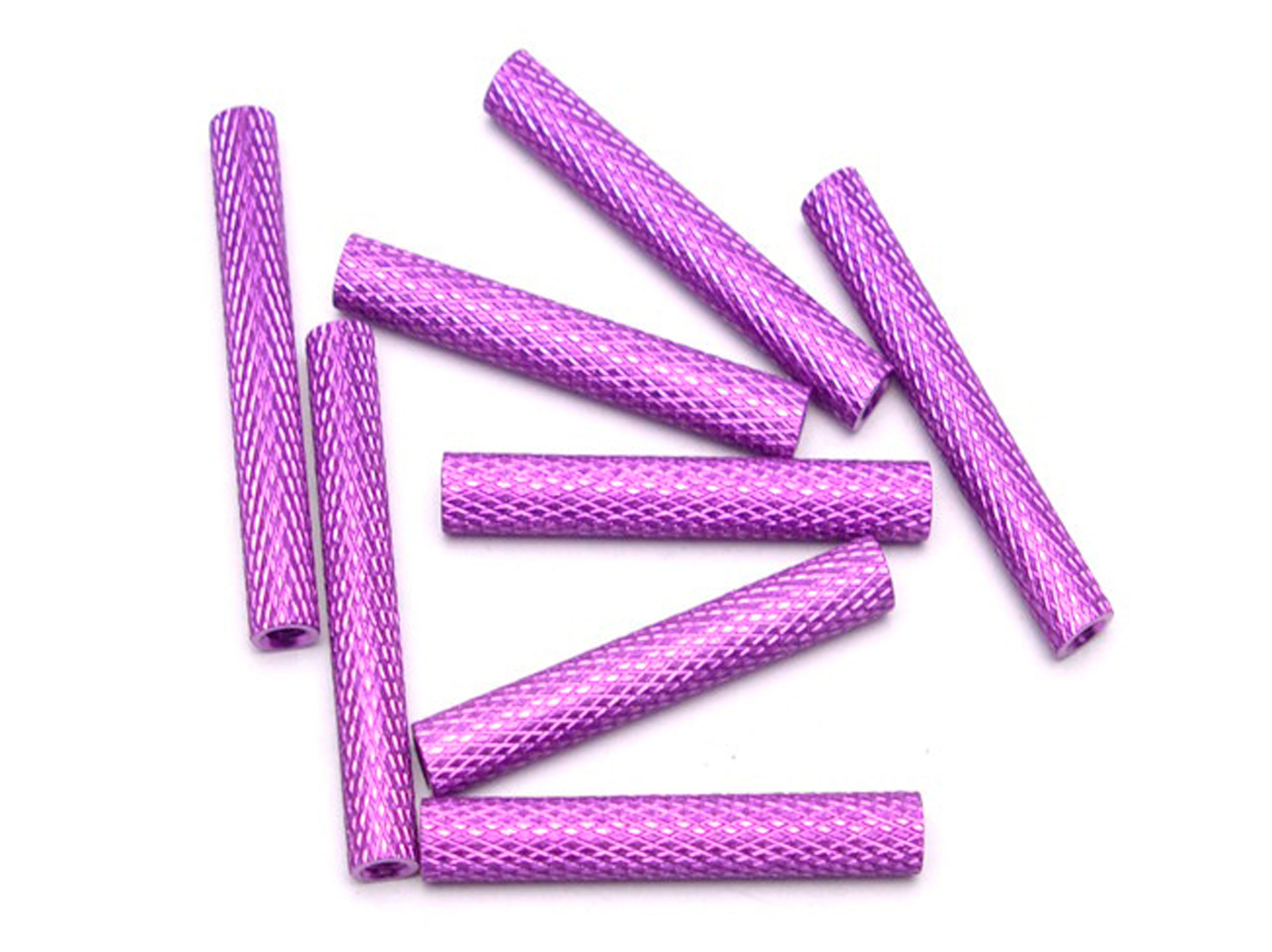 Алюмінієва стійка з насічкою M3х25мм (світлина #2)