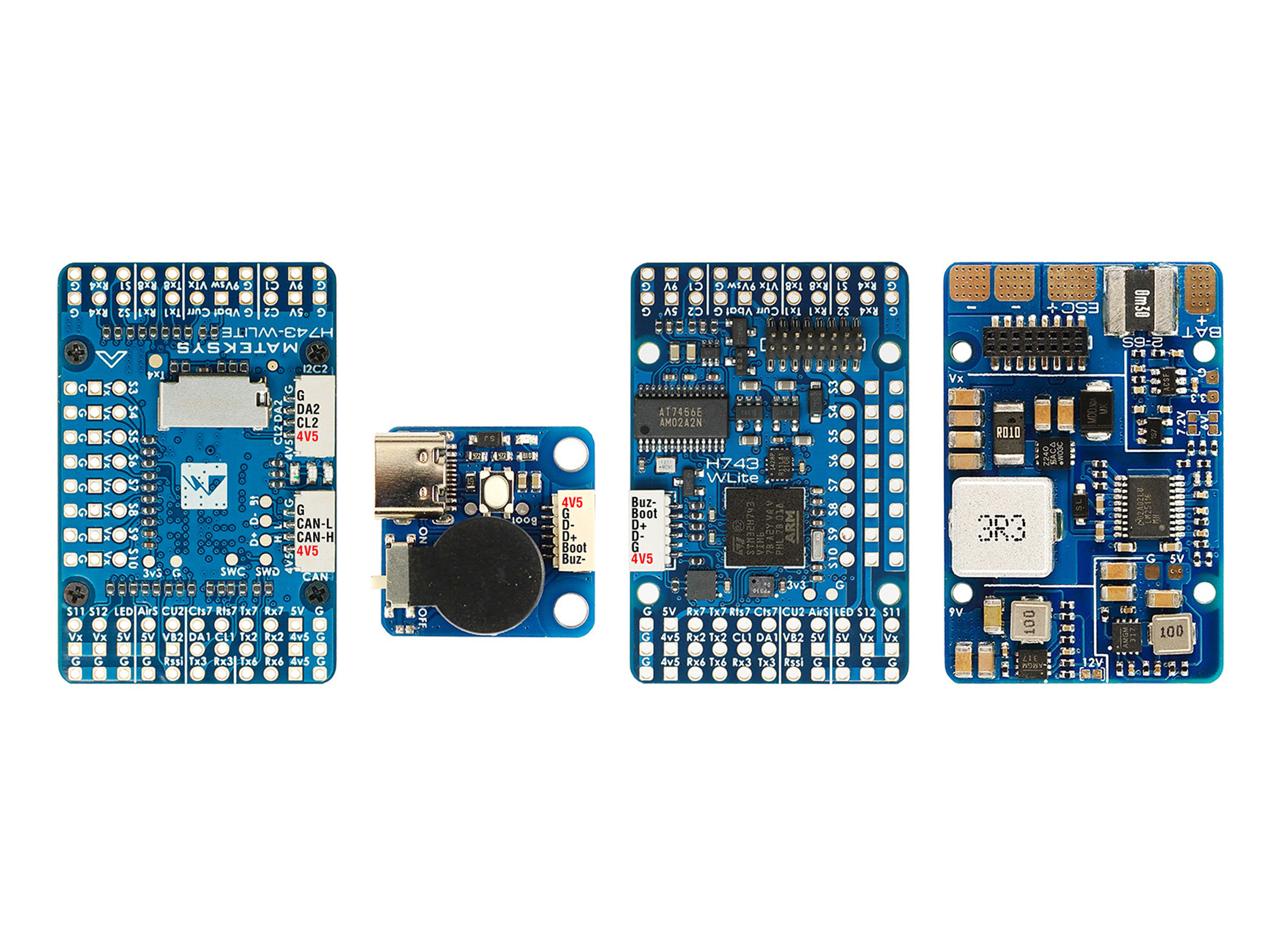 Польотний контролер Matek H743-WLite (світлина #2)