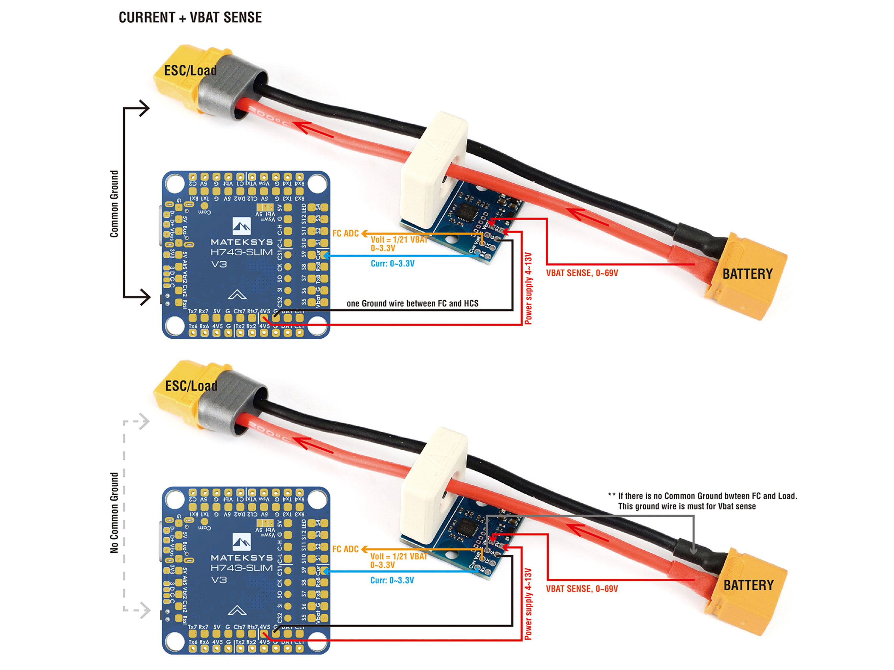 Датчик струму на ефекті Холла Matek 150A (світлина #5)