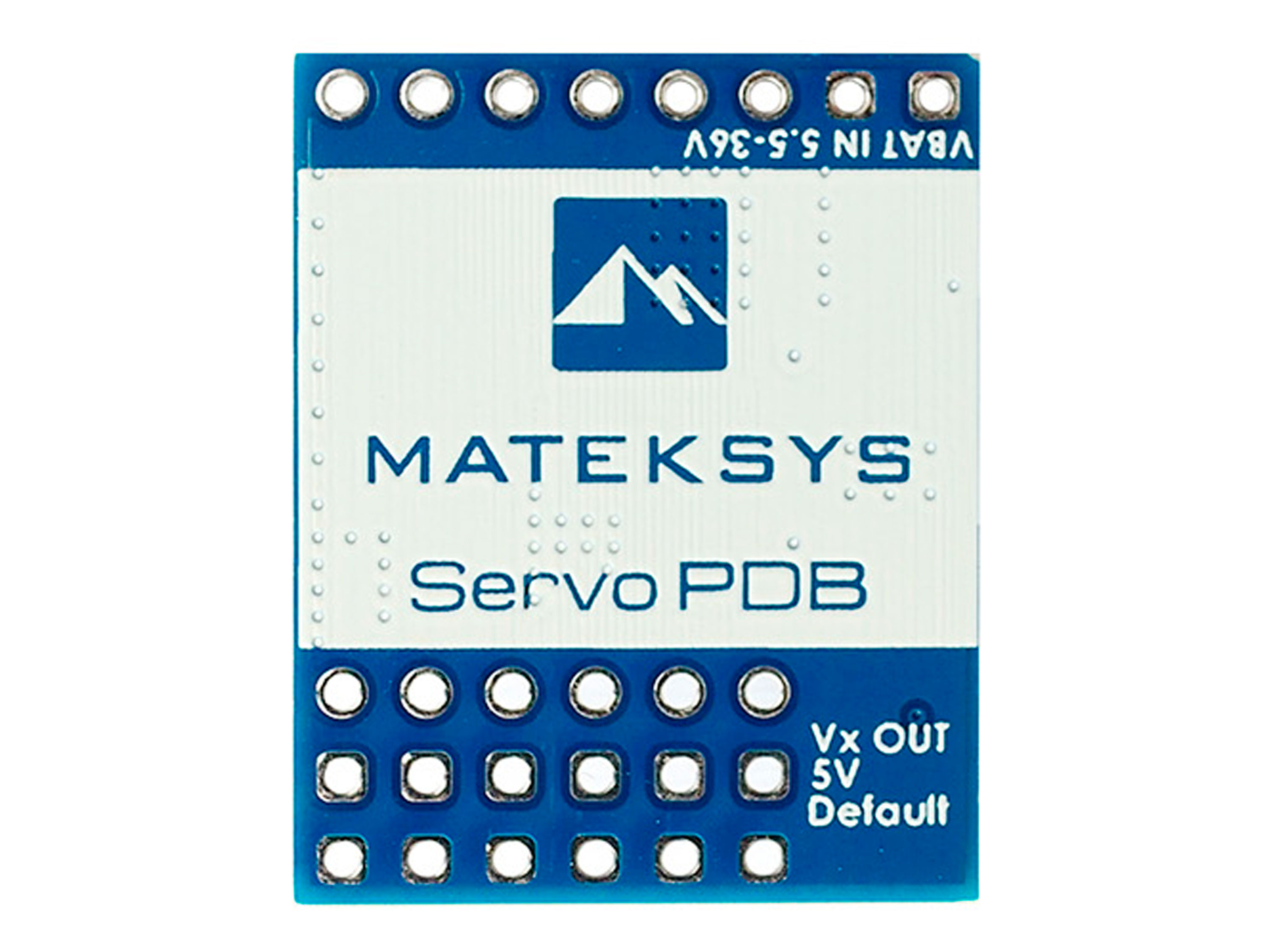 Плата розподілу живлення (PDB) Matek для сервомеханізмів + BEC 5-8.2В (світлина #2)