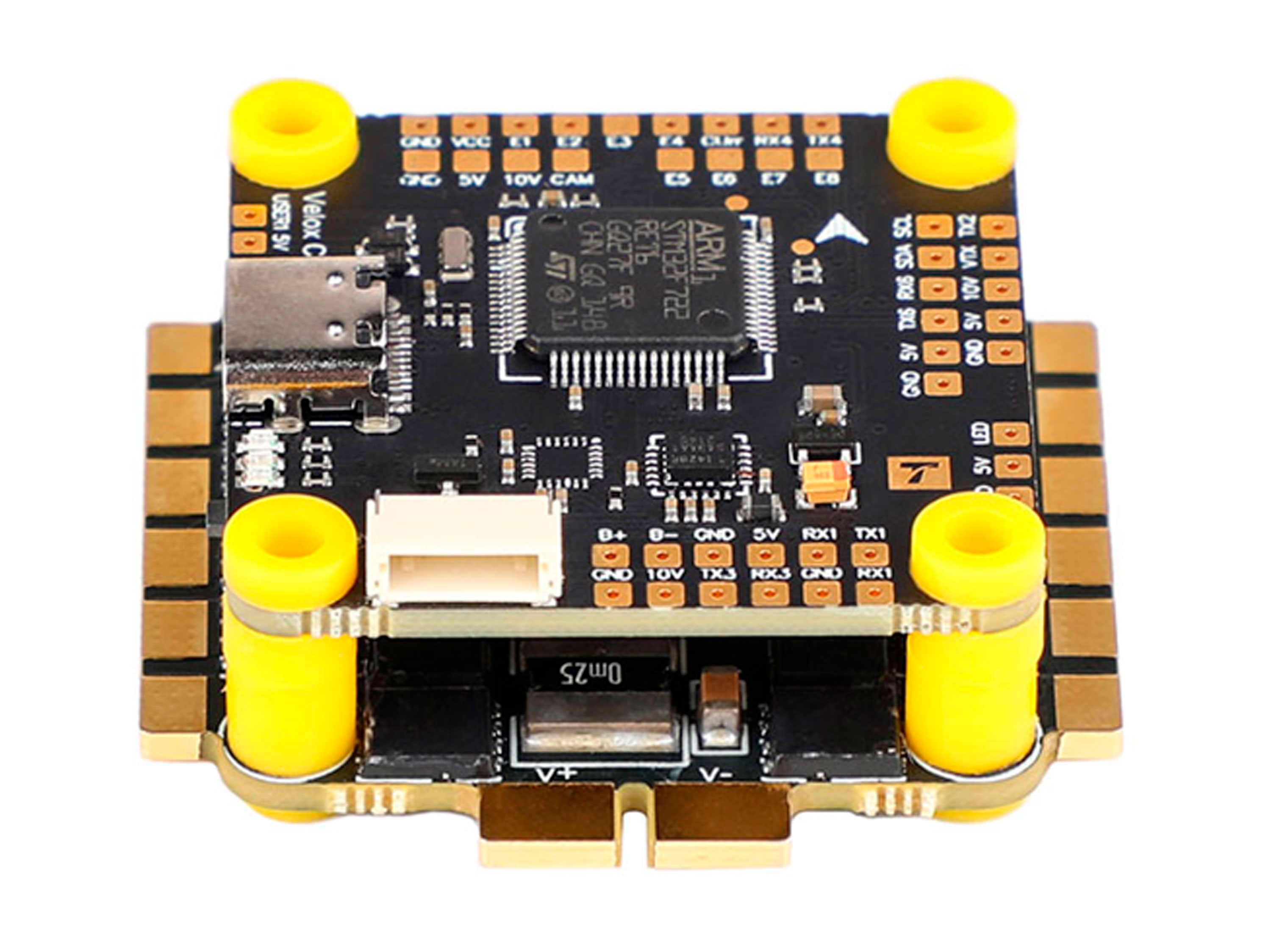 T-Motor Velox CINE F722 (польотний контролер F7 + регулятор 4в1 V50A SE) (світлина #3)