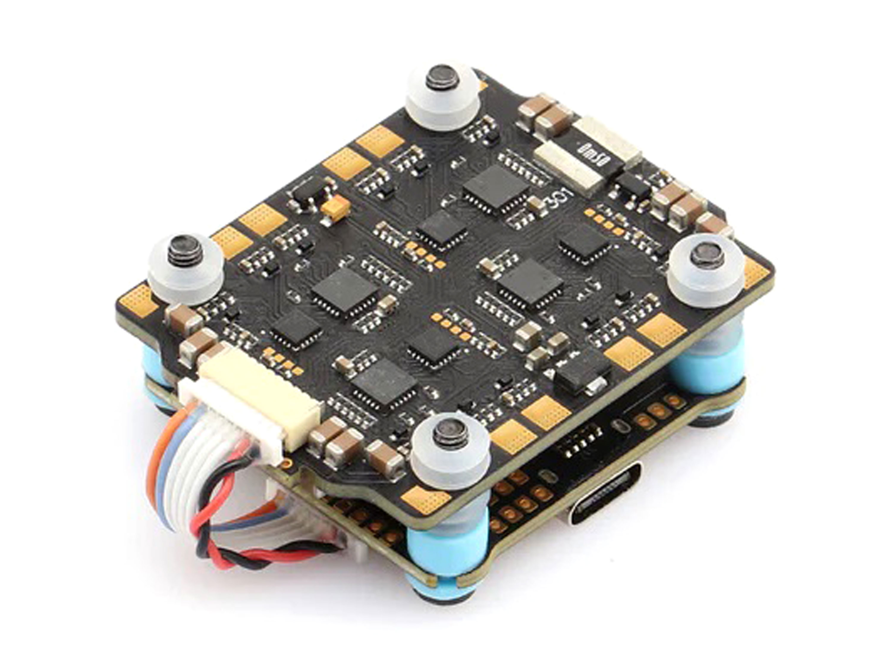 Diatone Mamba F405 MK2 V2 (польотний контролер F4 + регулятор 4в1 F75A) (світлина #2)