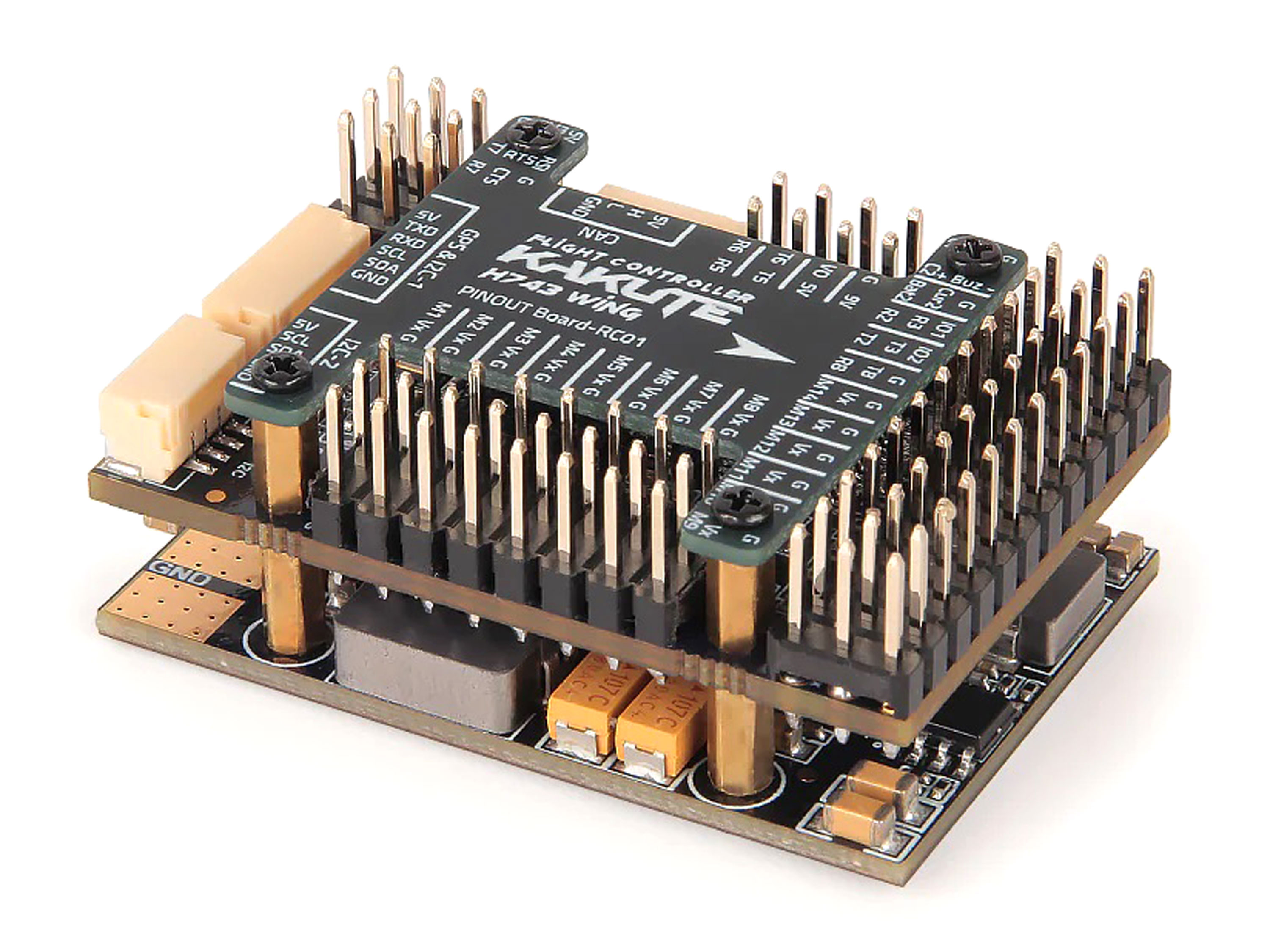 Польотний контролер Holybro Kakute H743-Wing + GPS-модуль Micro M10 (світлина #4)