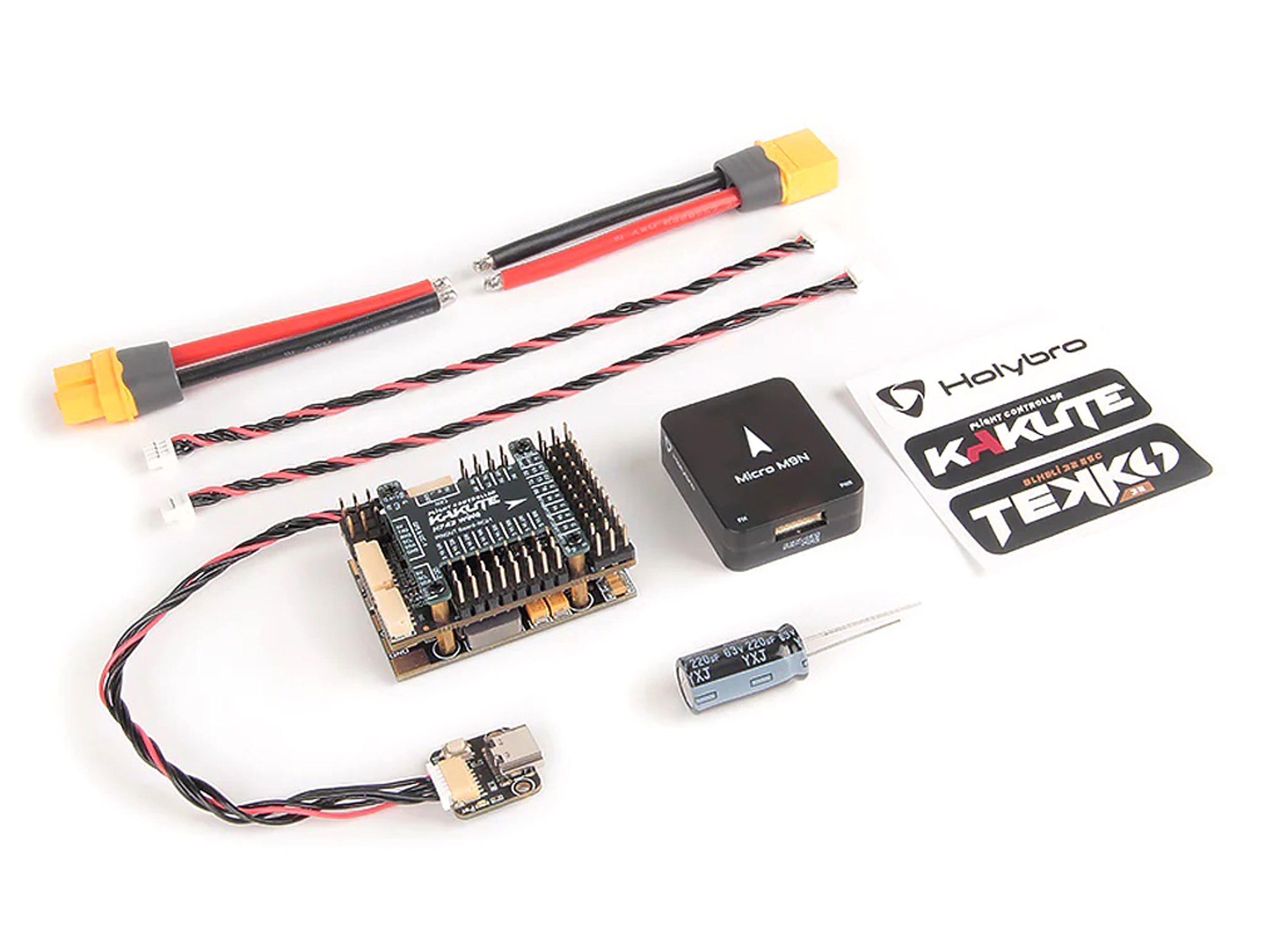 Польотний контролер Holybro Kakute H743-Wing + GPS-модуль Micro M10 (світлина #5)