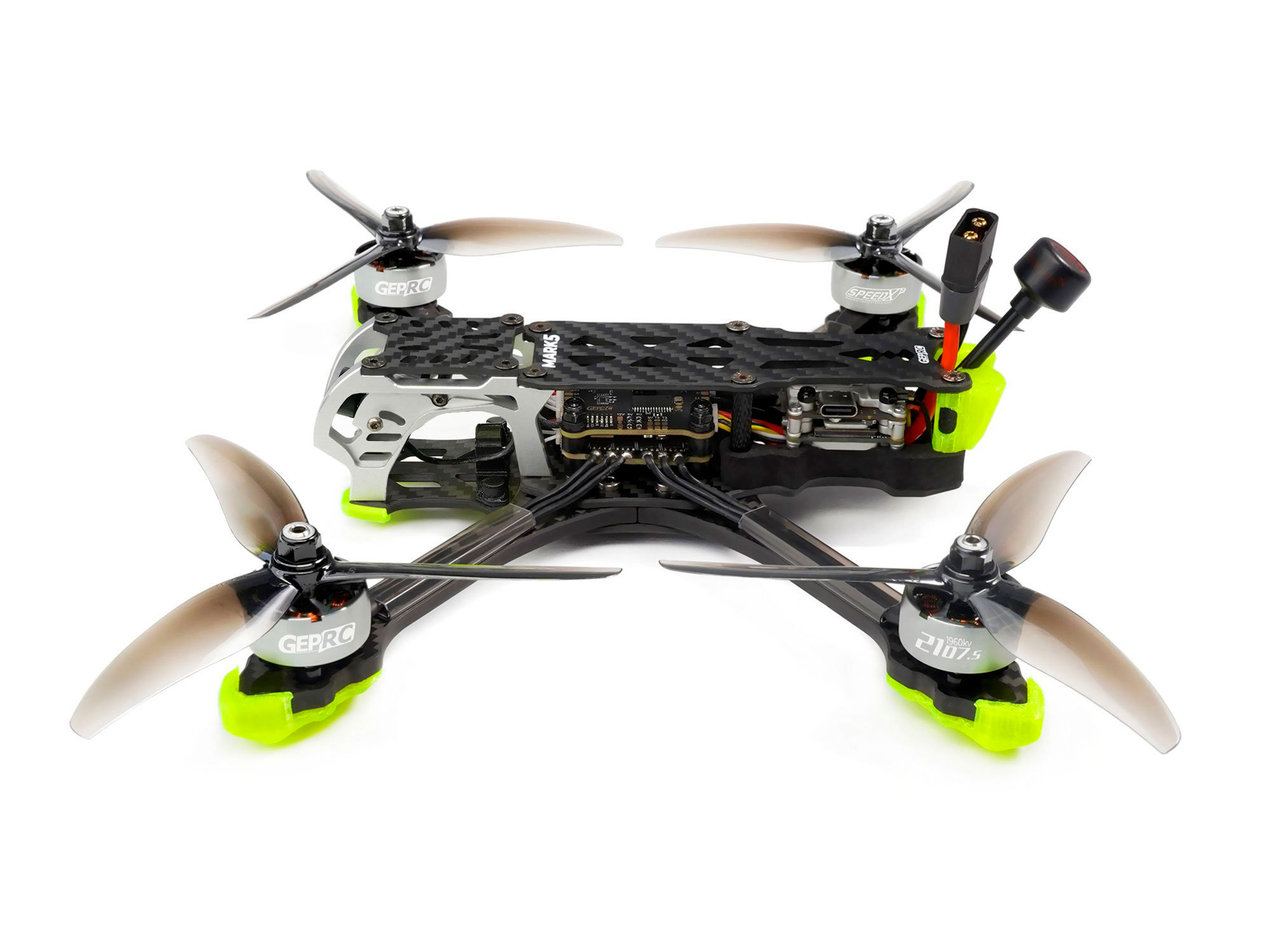 Квадрокоптер GEPRC MARK5 Freestyle 6S з цифровою відеосистемою Vista Wasp (PNP) (світлина #4)