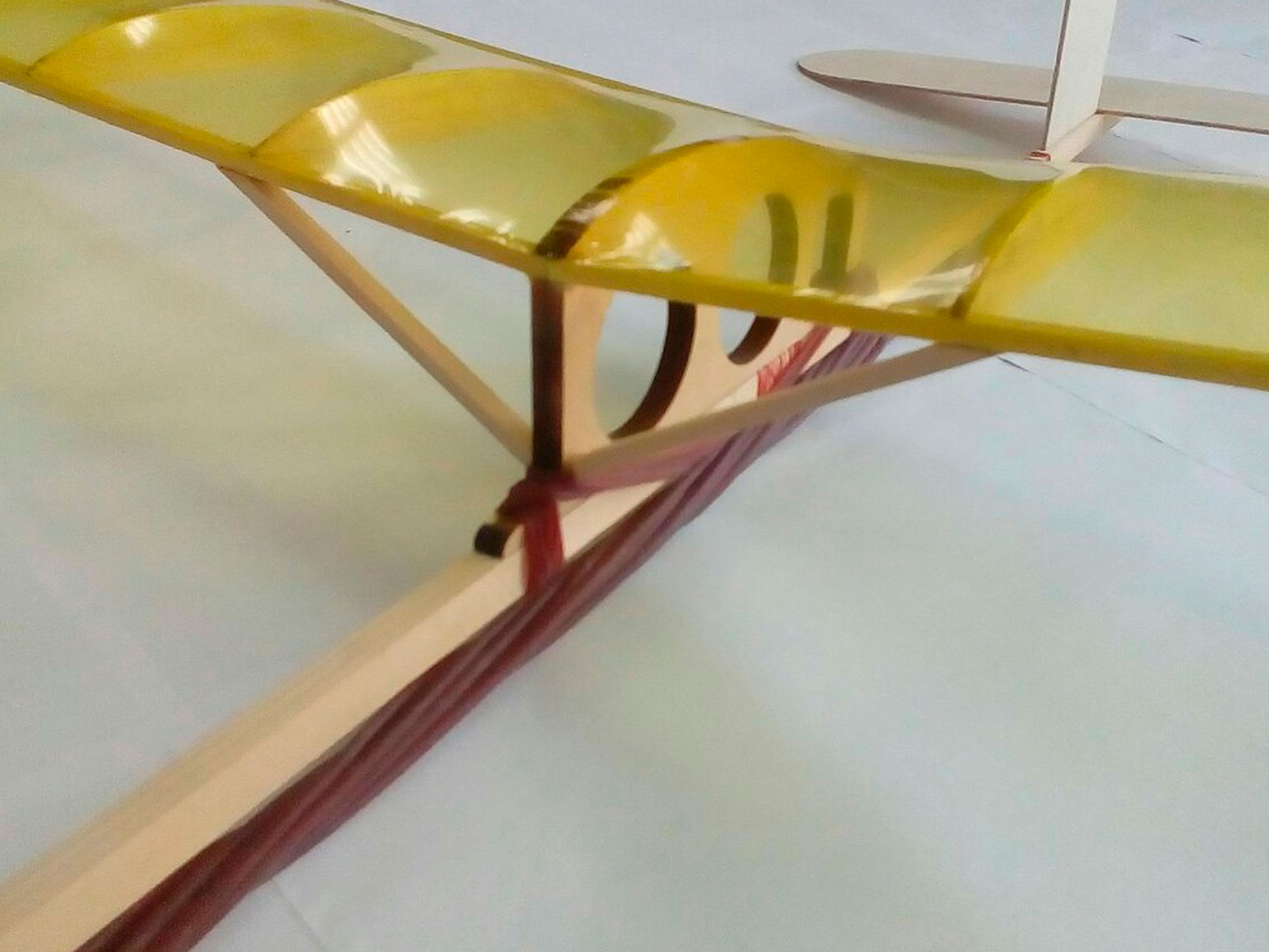 Гумомоторна модель літака 