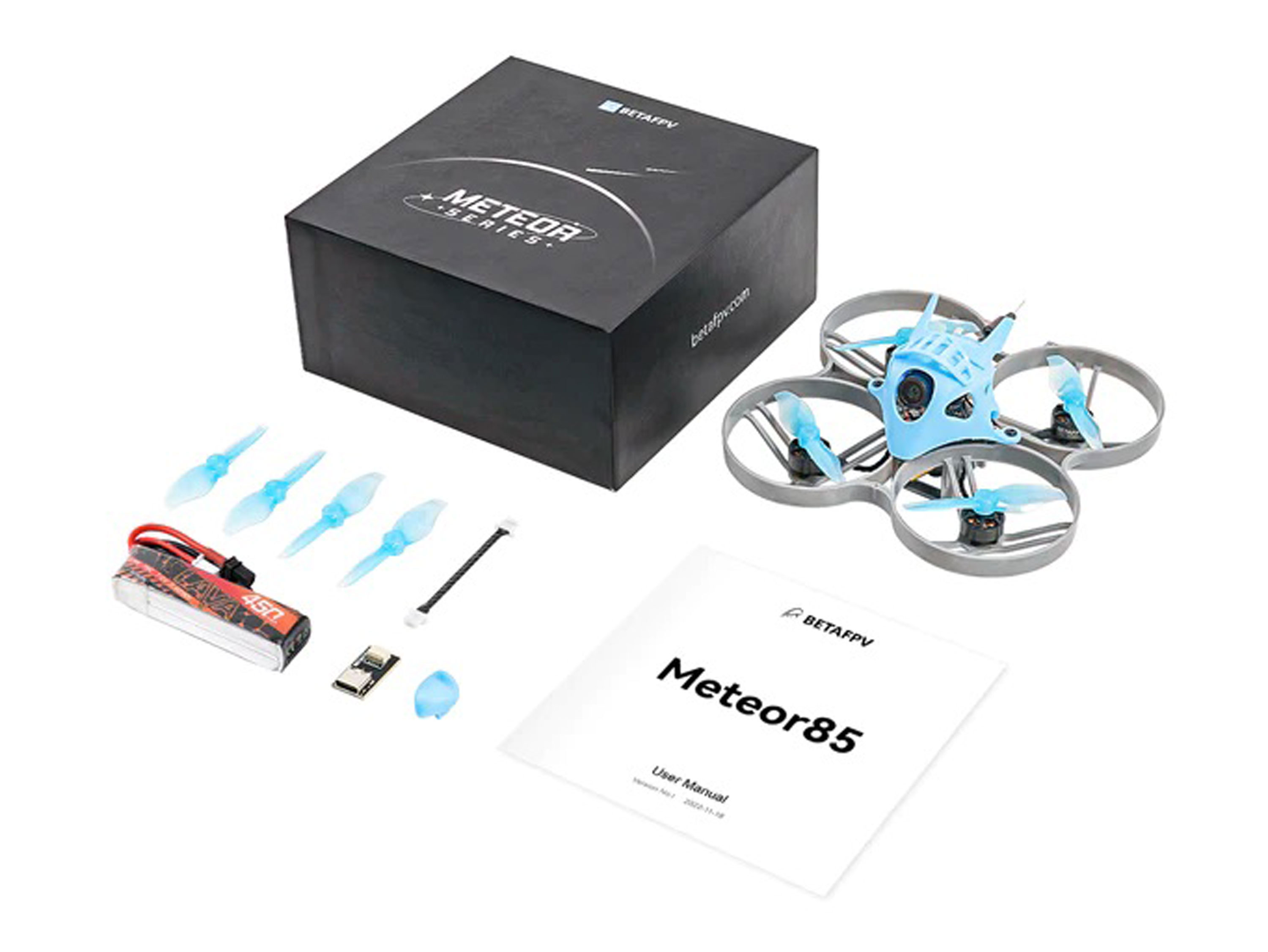 Квадрокоптер BetaFPV Meteor85 Whoop (ELRS 2.4GHz) (світлина #5)